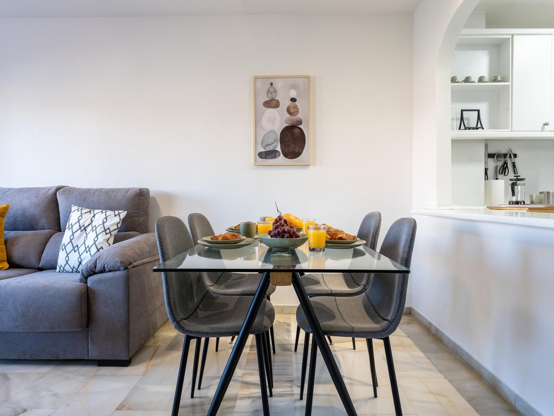 Knus appartement in Arroyo de la Miel met terras, vlakbij strand en Málaga - foto 12