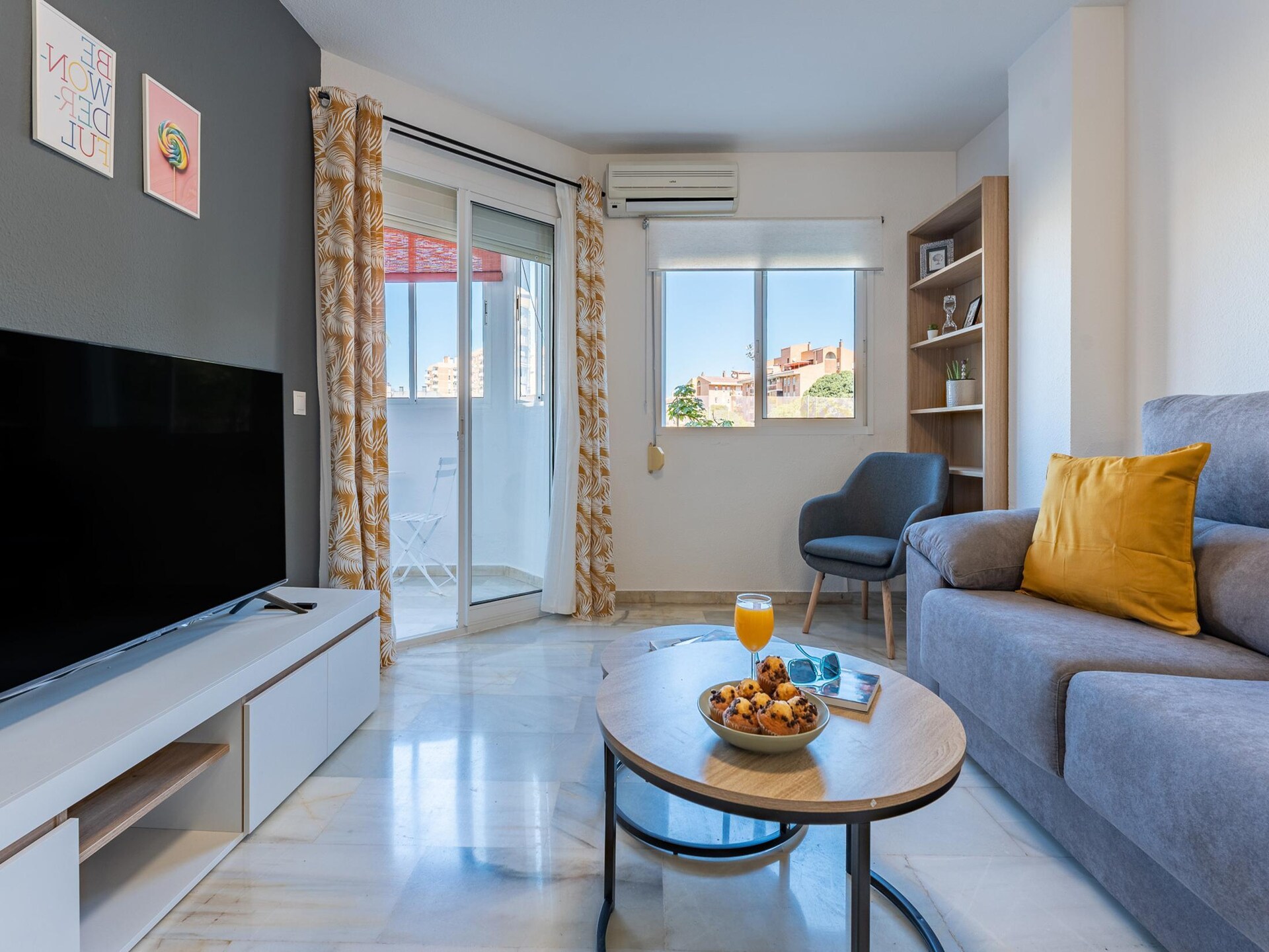 Knus appartement in Arroyo de la Miel met terras, vlakbij strand en Málaga - foto 5