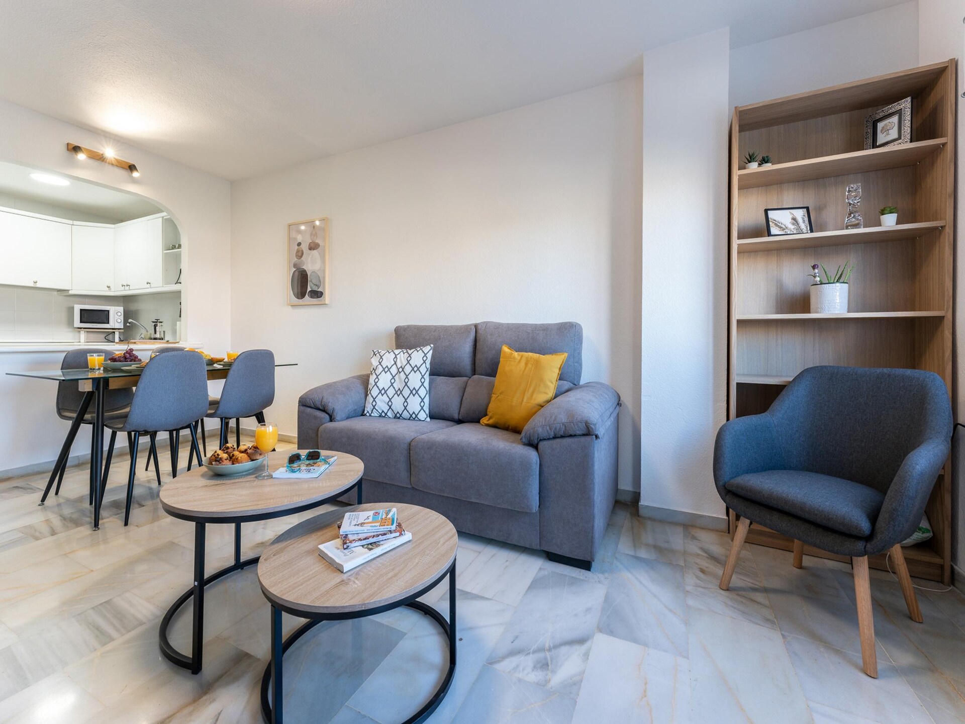 Knus appartement in Arroyo de la Miel met terras, vlakbij strand en Málaga - foto 9