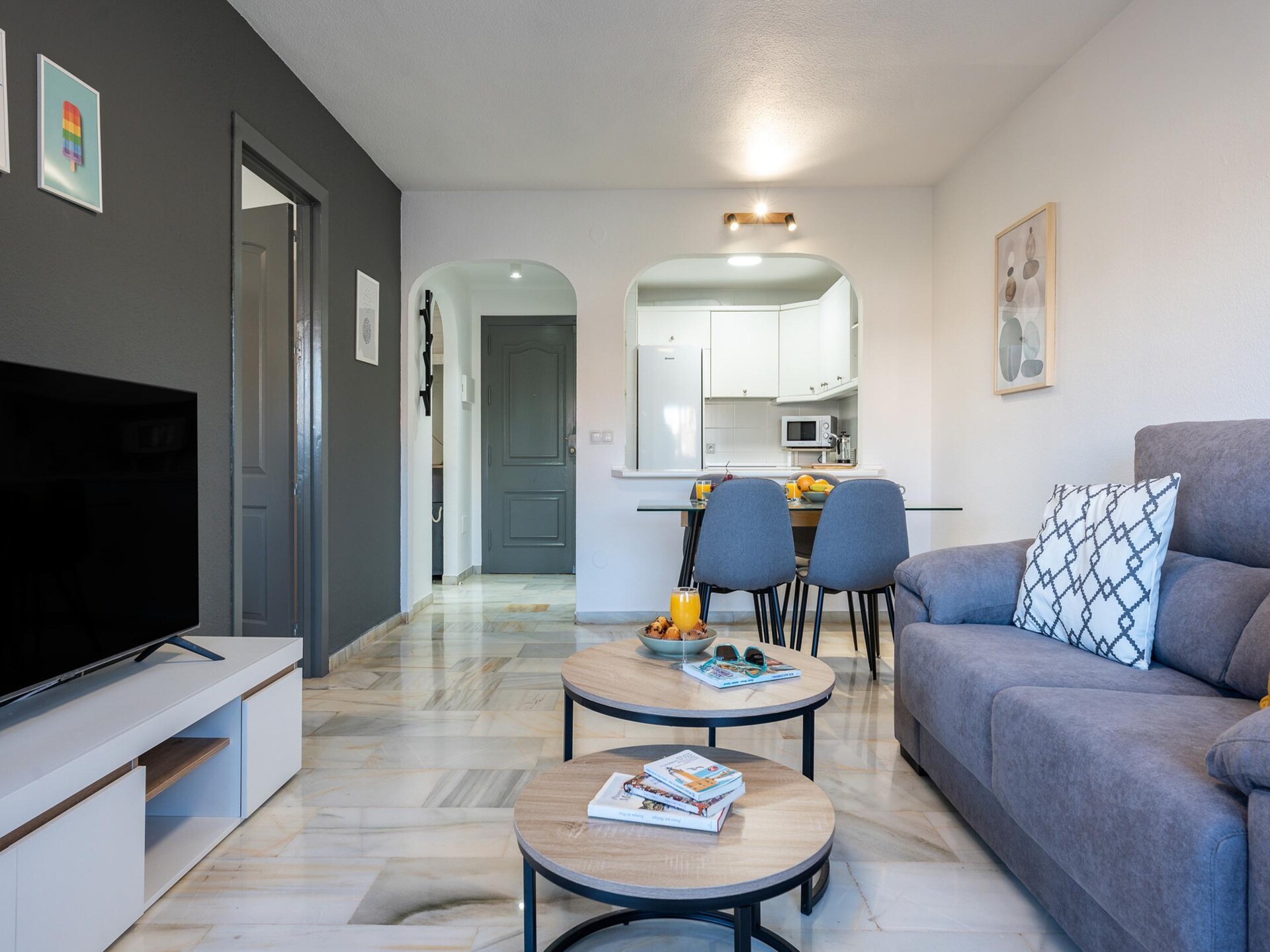 Knus appartement in Arroyo de la Miel met terras, vlakbij strand en Málaga - foto 10
