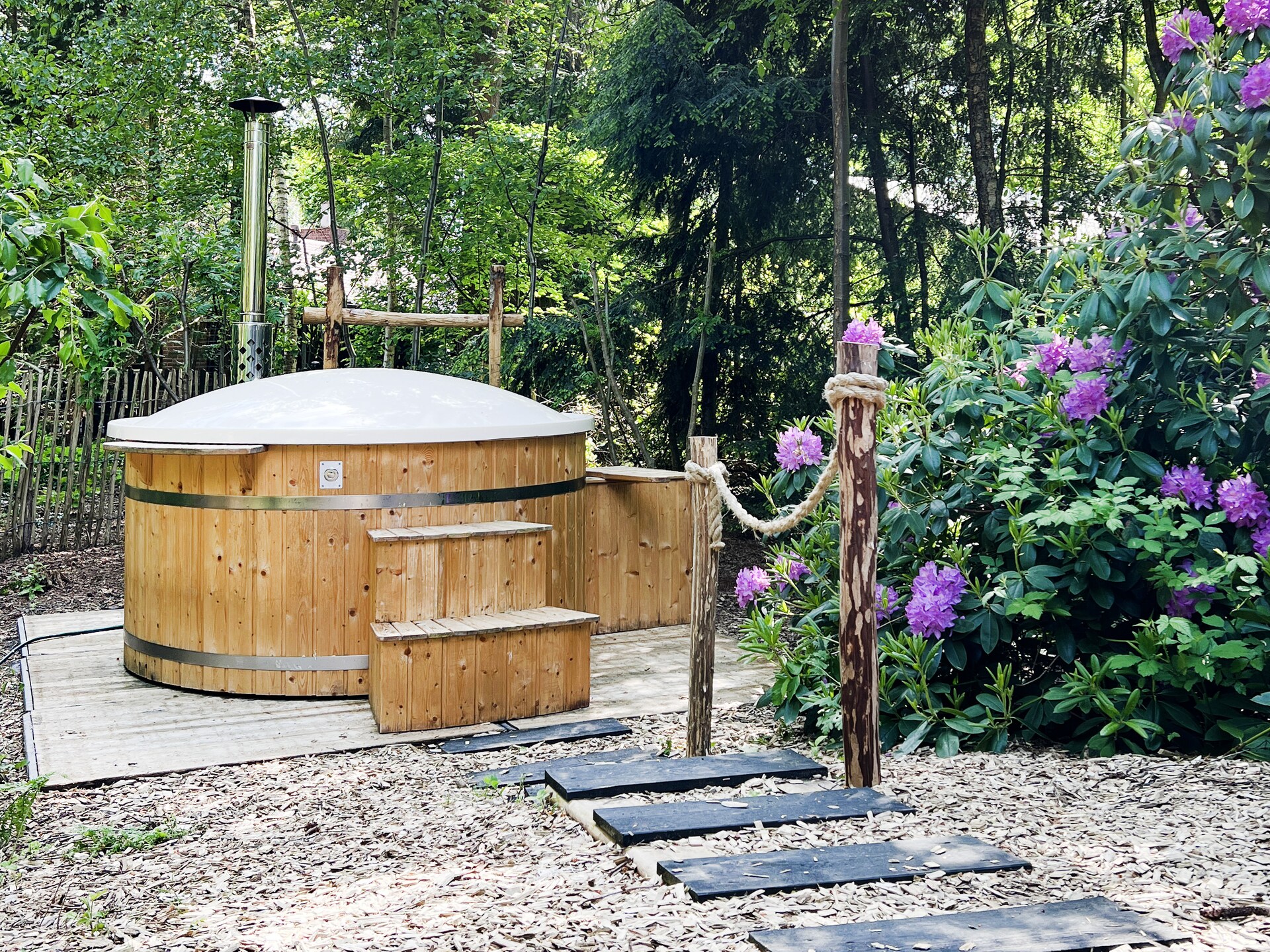 Wellness vakantiehuis met sauna en bubbelbad in Drentse rust - foto 6