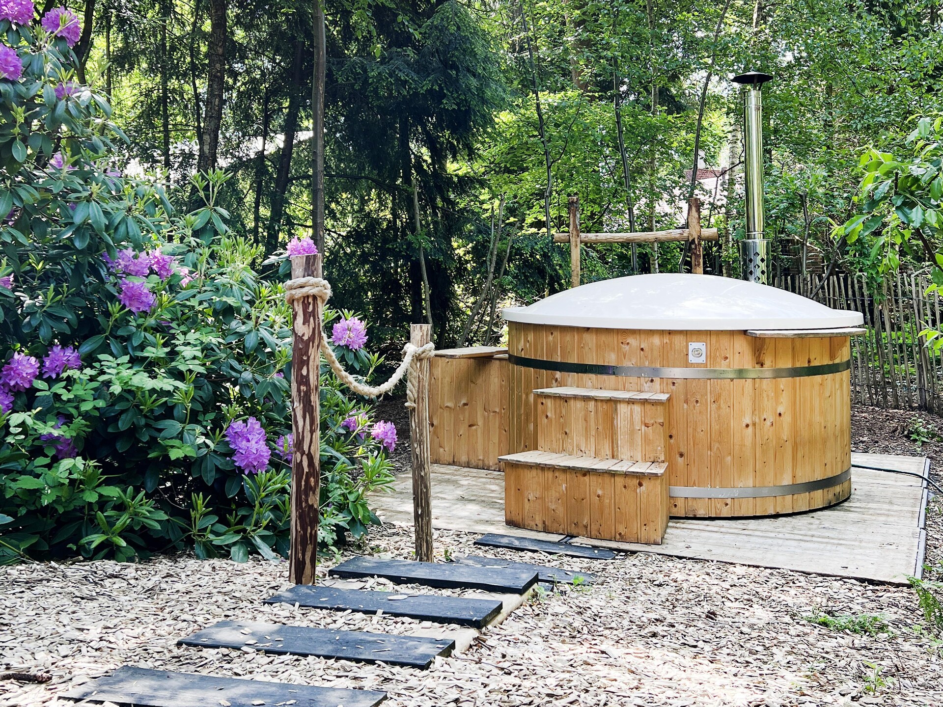 Wellness vakantiehuis met sauna en bubbelbad in Drentse rust - foto 28
