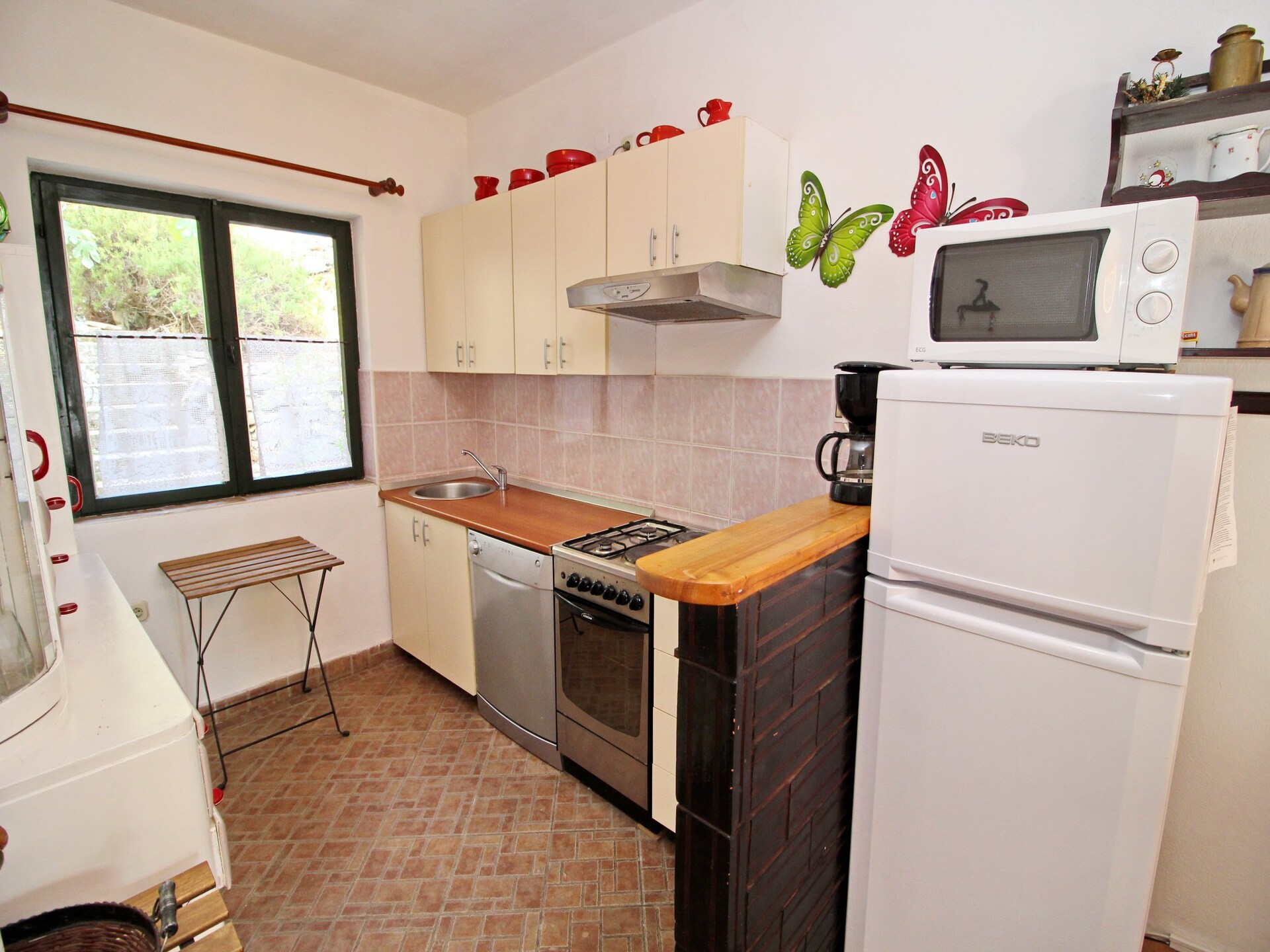 Op 300 m van het strand: Ruim appartement in Blato voor 5 personen - foto 7