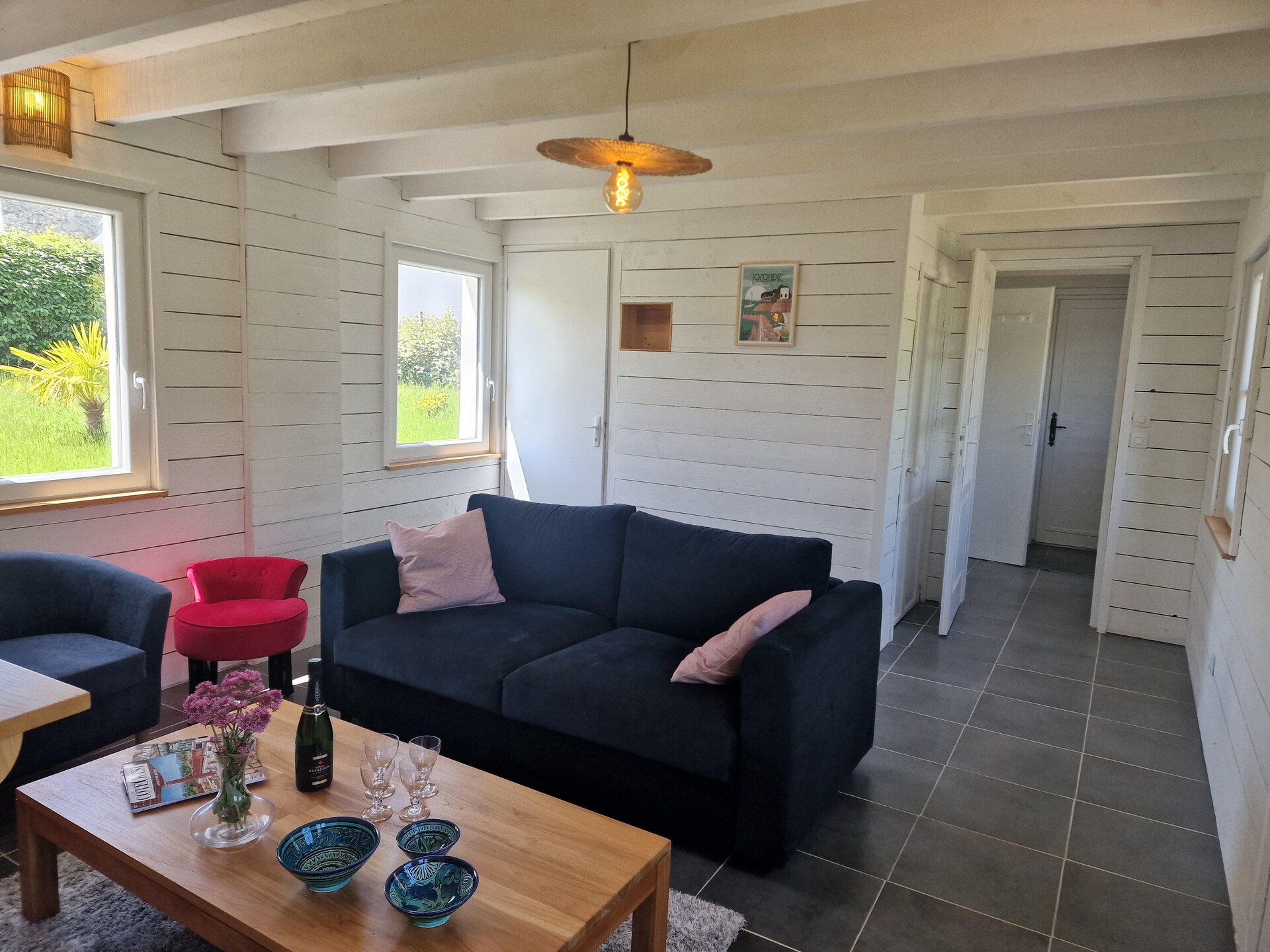 Licht vakantiehuis met omheinde tuin en terras, op 800m van het strand - foto 5