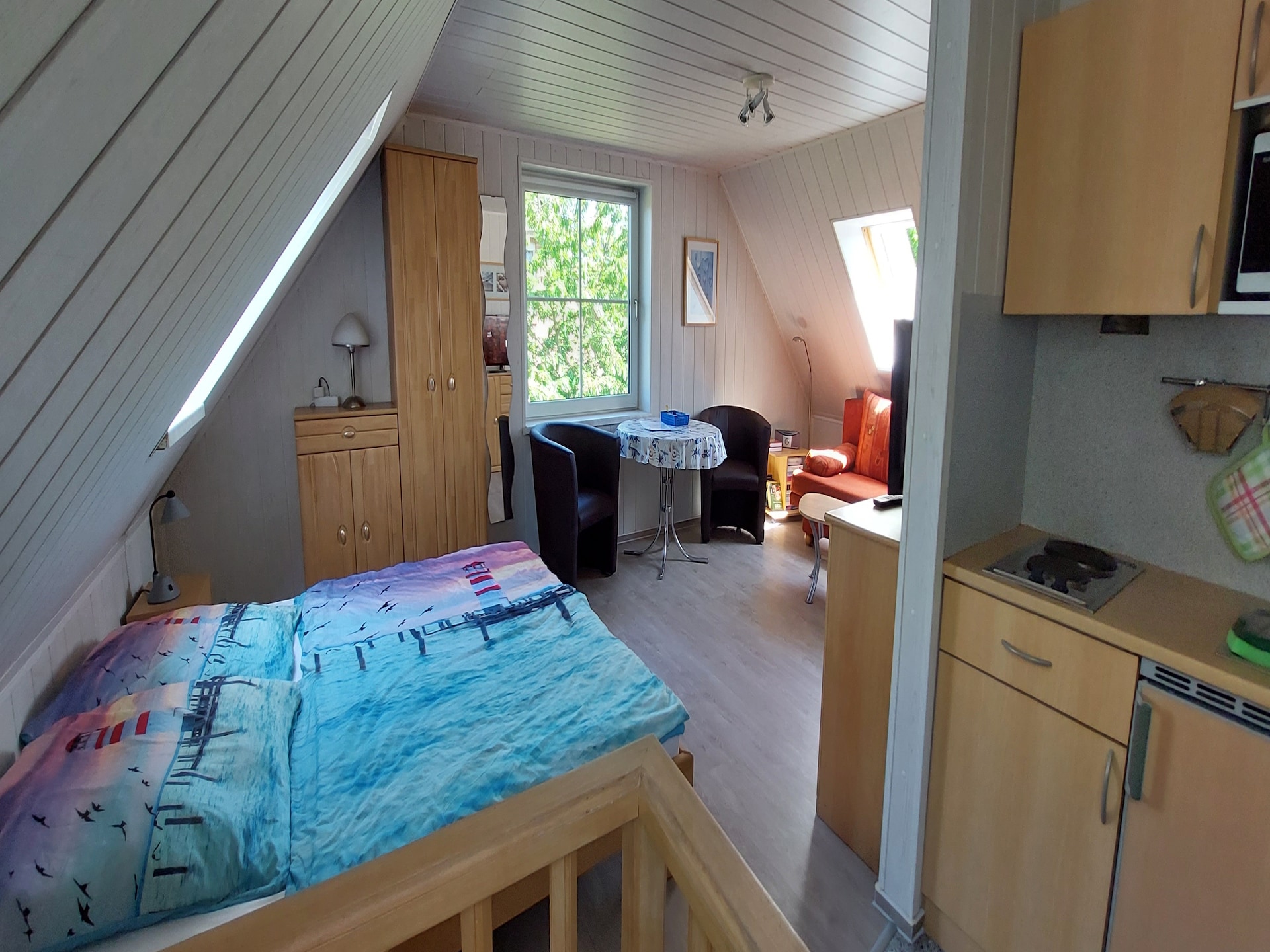 Op 800 m van zee: Comfortabel appartement voor 2 personen in Zierow - foto 8