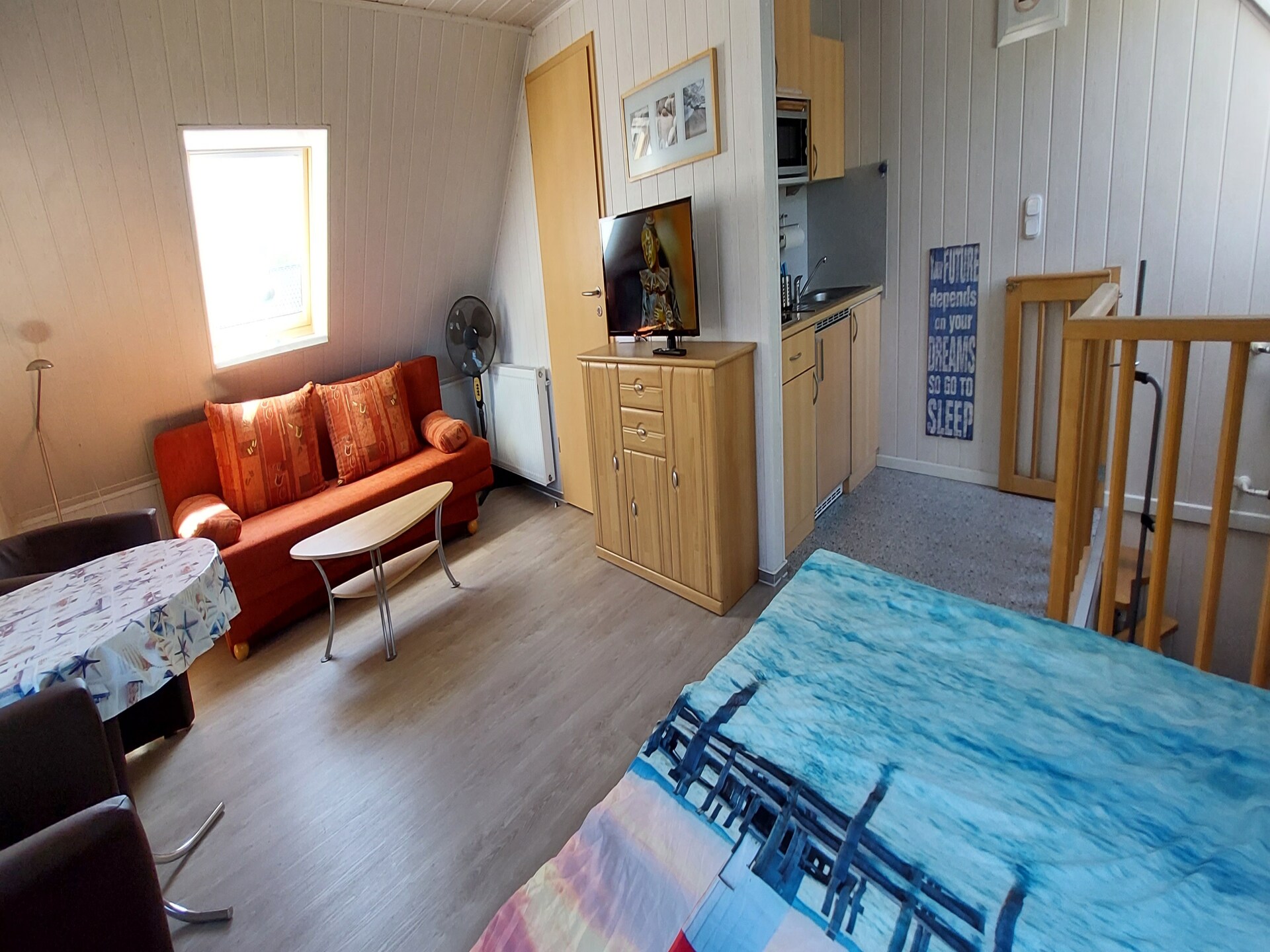 Op 800 m van zee: Comfortabel appartement voor 2 personen in Zierow - foto 7