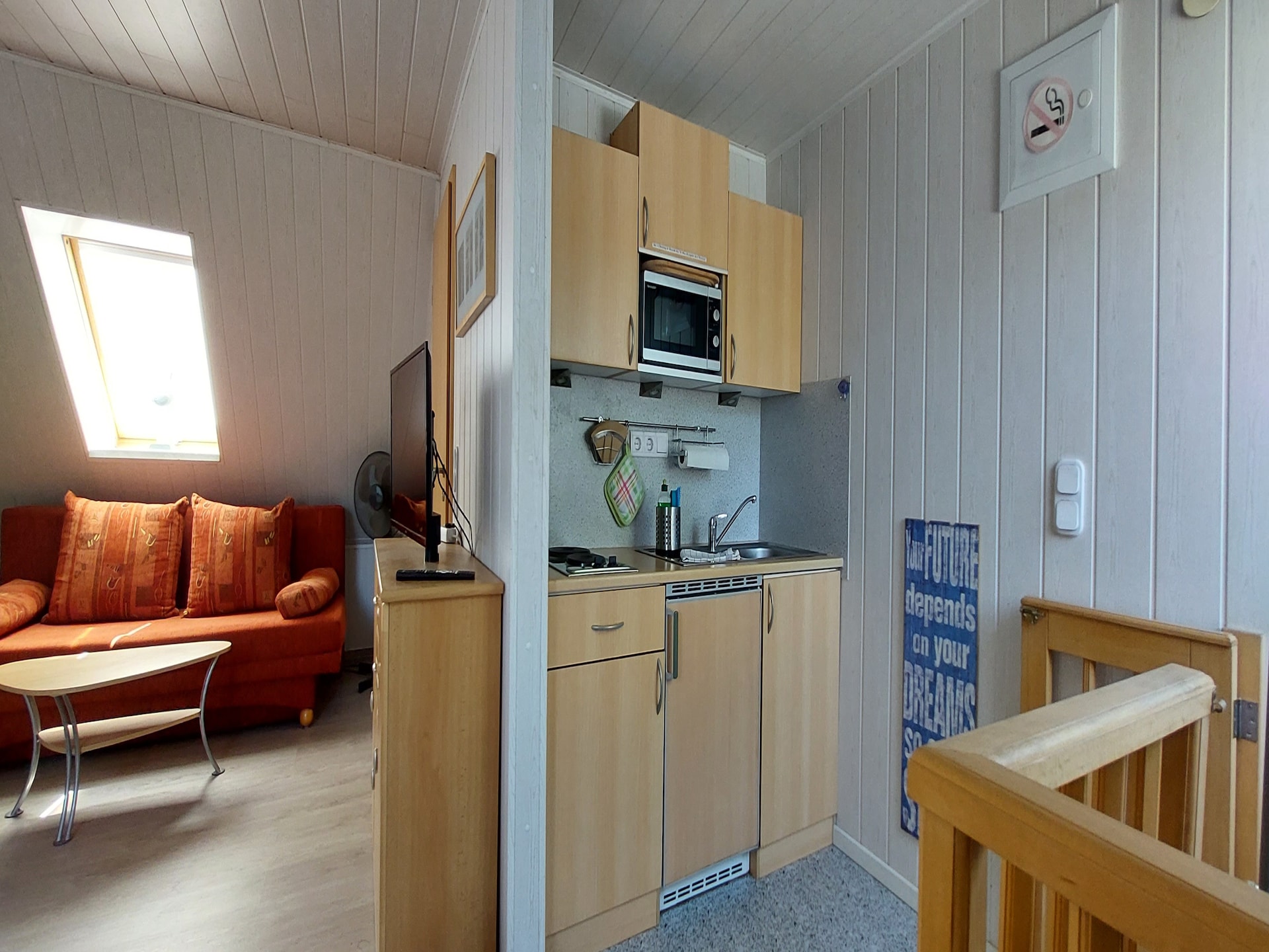 Op 800 m van zee: Comfortabel appartement voor 2 personen in Zierow - foto 5