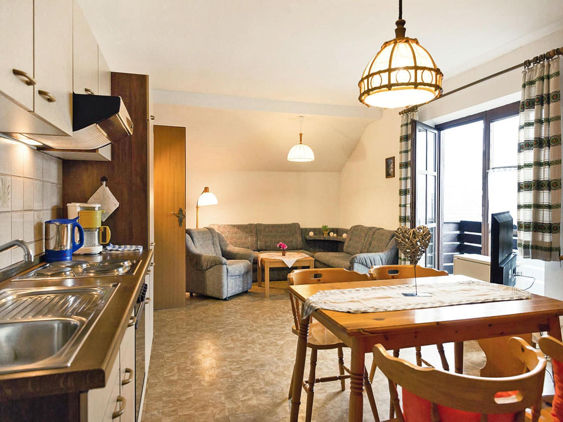 Op 300 m van het meer: sfeervol appartement in Neuschönau - foto 15