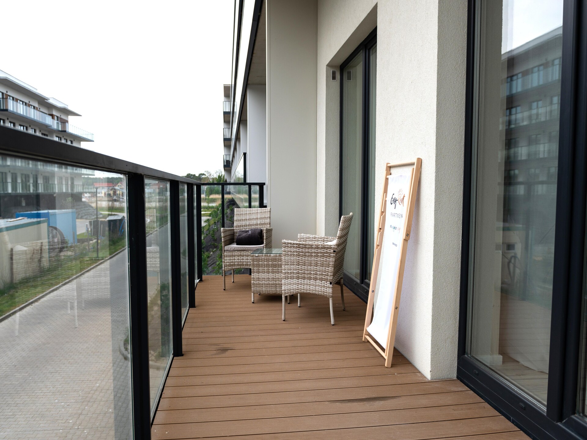 Ruim appartement aan de Dziwna met zwembad en sauna, 700m van strand - foto 19
