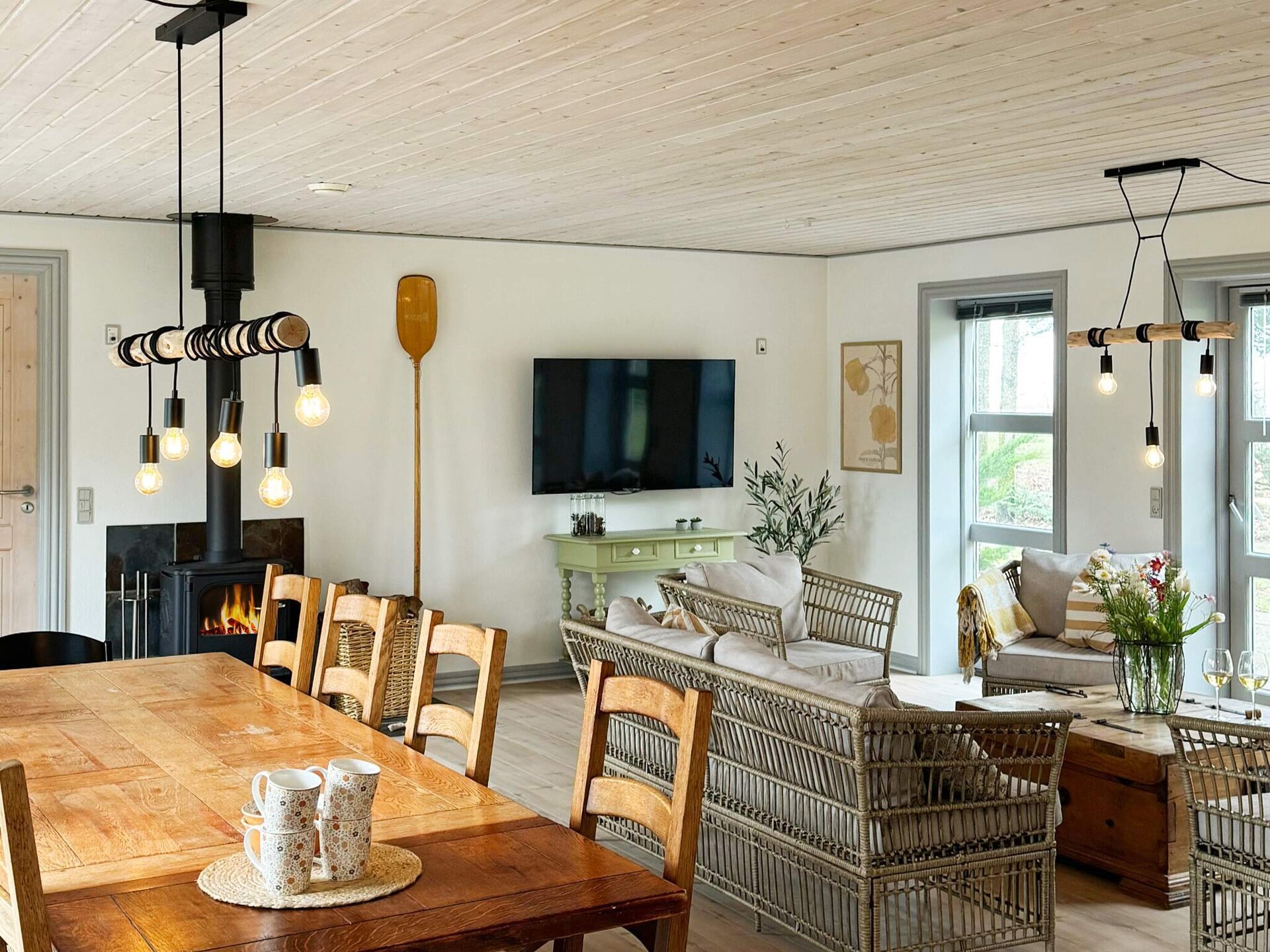 Vrijstaand vakantiehuis aan de fjord met privé wildnisbad en kajak nabij Thyholm - foto 23