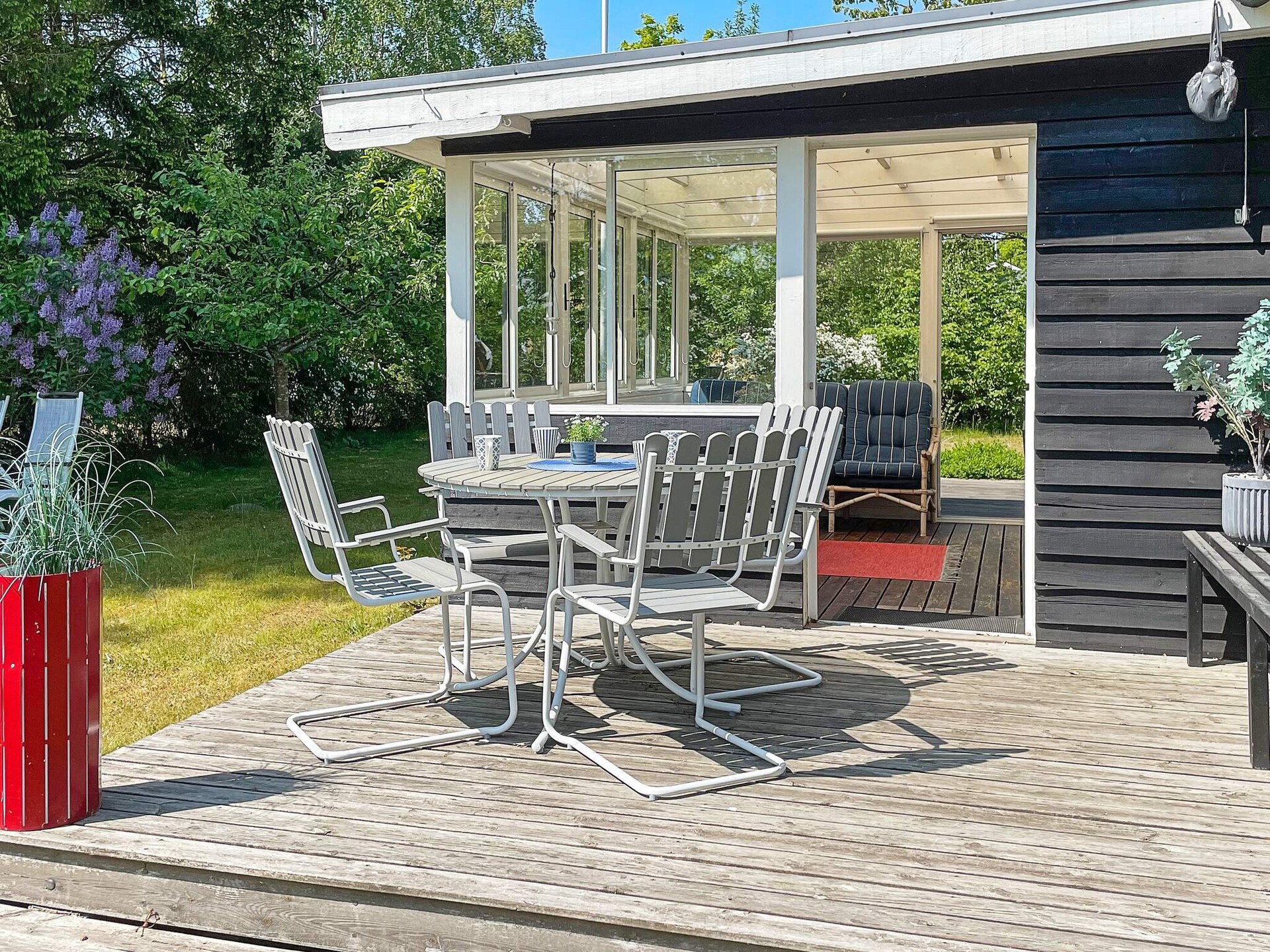 Zweeds vakantiehuis aan de golfbaan, 250 meter van zee en meer - foto 5