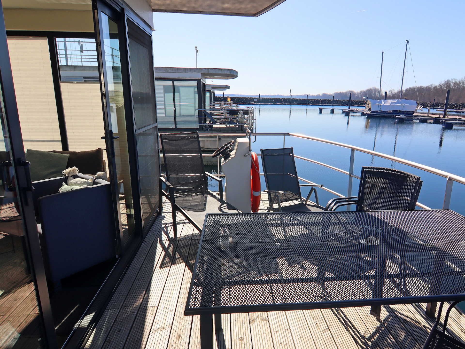 4-persoons woonboot aan zee in Boltenhagen - foto 43