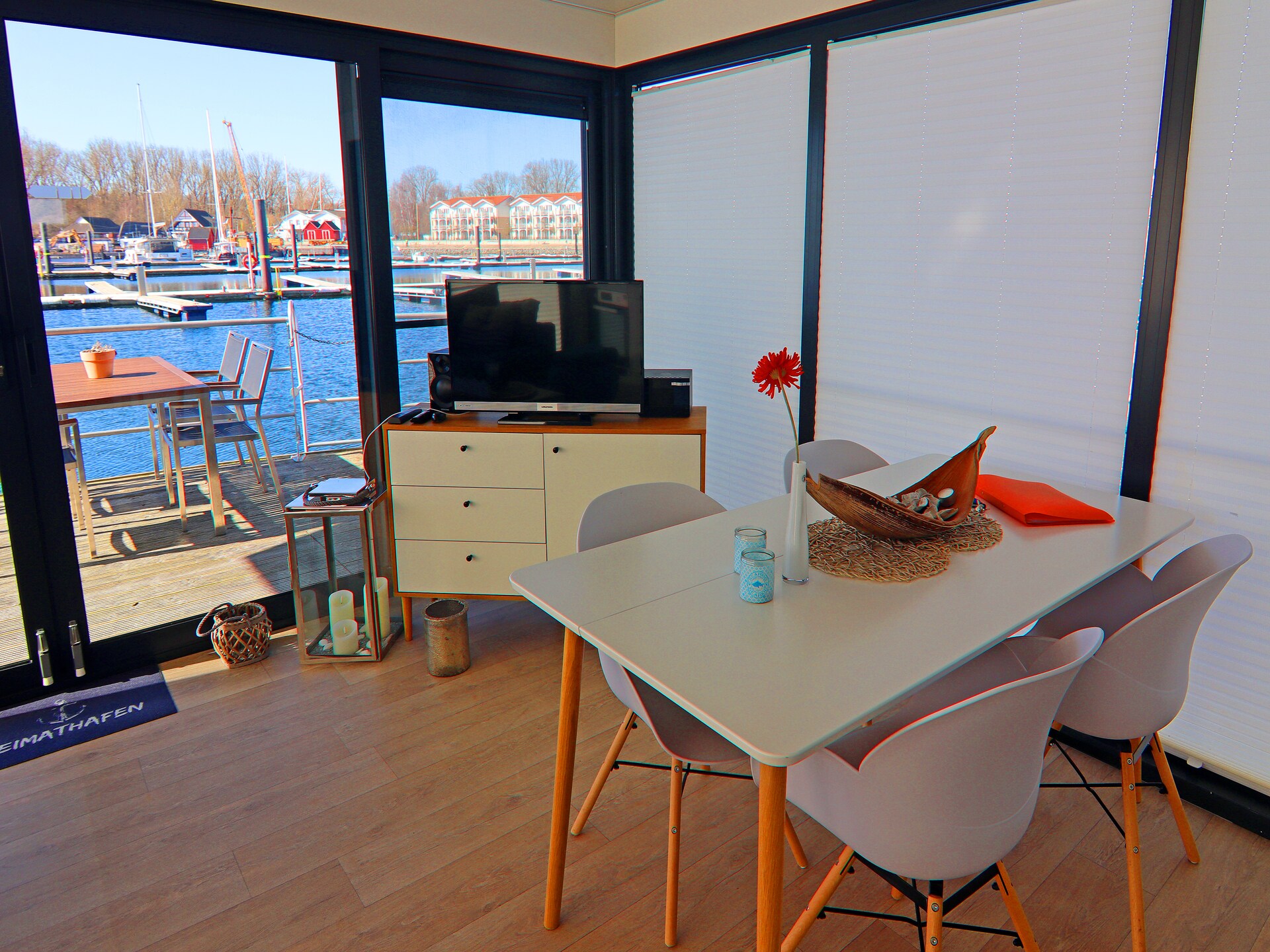 Aan zee: Rustgevende woonboot voor 2 personen in Boltenhagen · 44 m² - foto 17