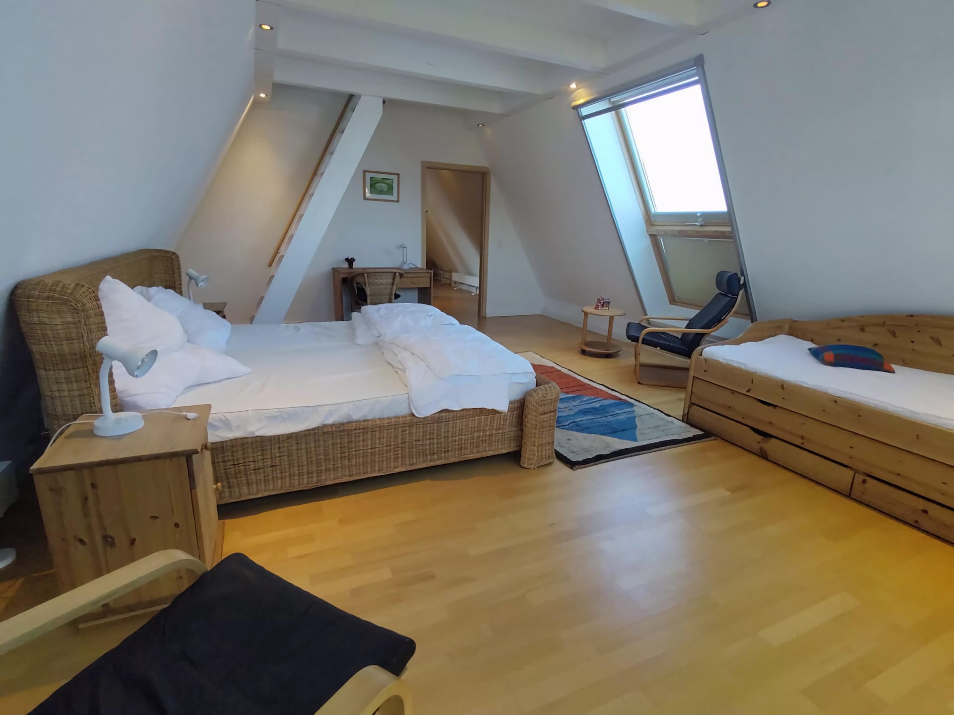 Op 1,0 km van het meer: Ruim appartement in Mirow voor 9 personen - foto 5