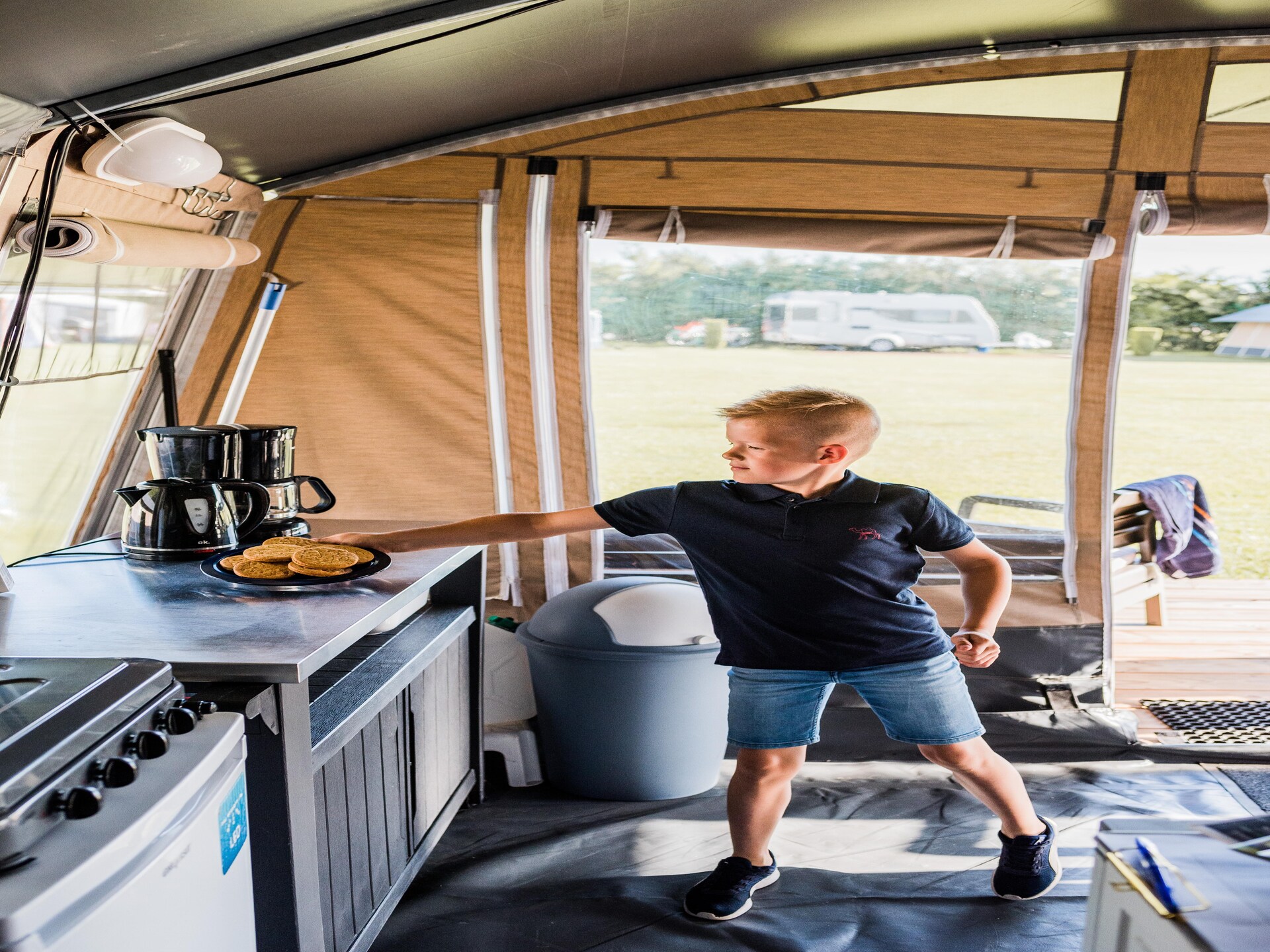 Tentlodge voor 5 in de Dordogne met zwembad, huisdier welkom - foto 7