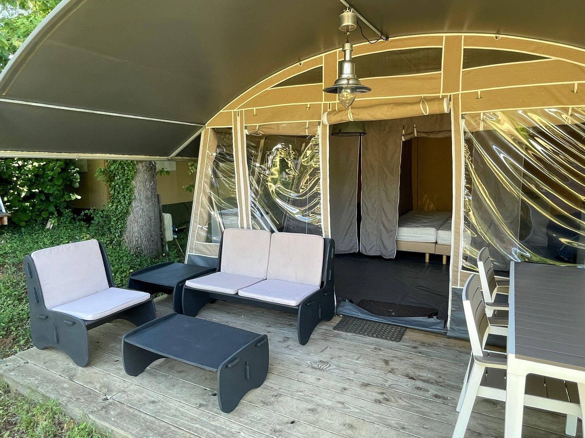 Tentlodge voor 5 in de Dordogne met zwembad, huisdier welkom - foto 11