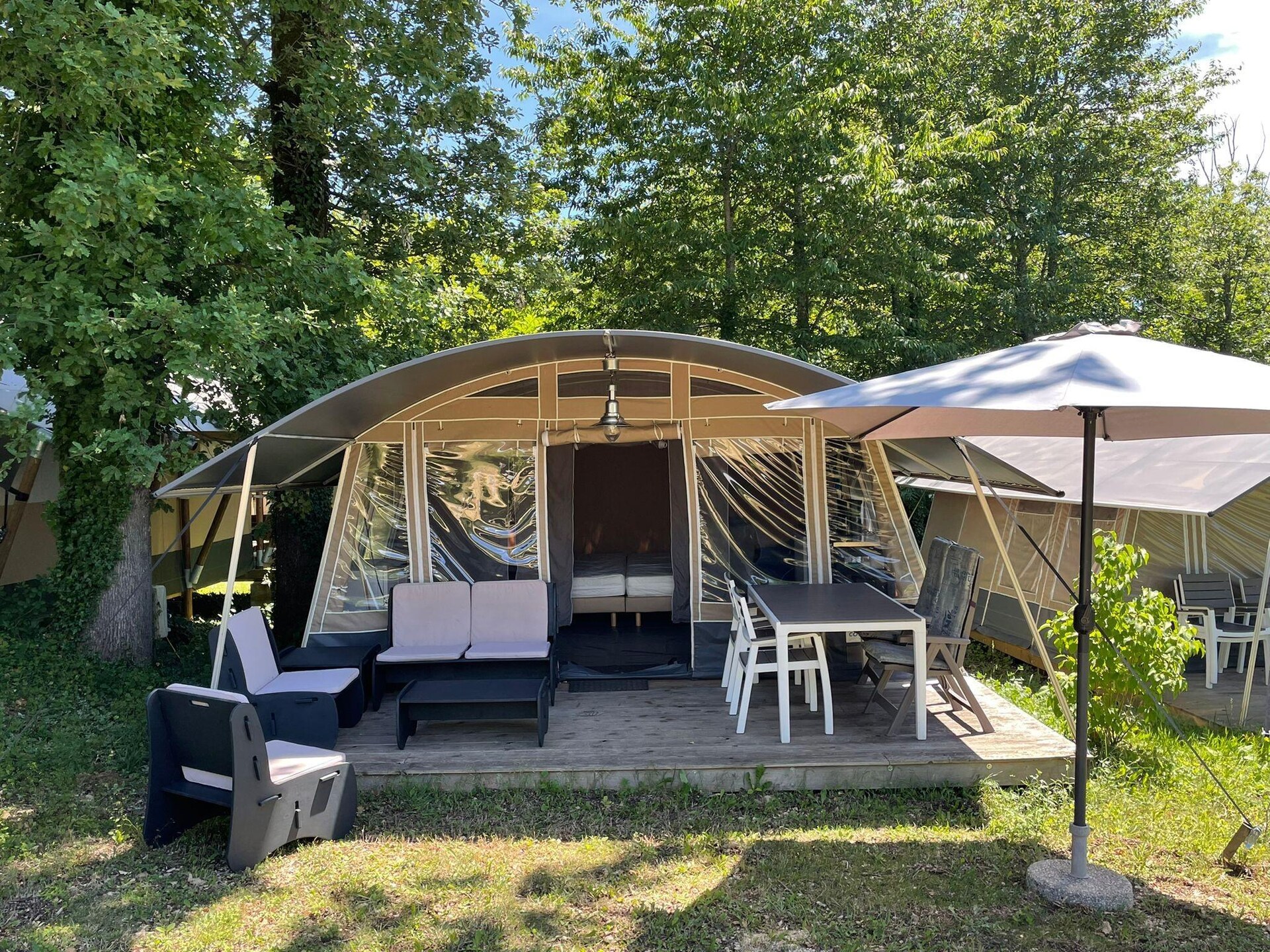 Tentlodge voor 5 in de Dordogne met zwembad, huisdier welkom - foto 13