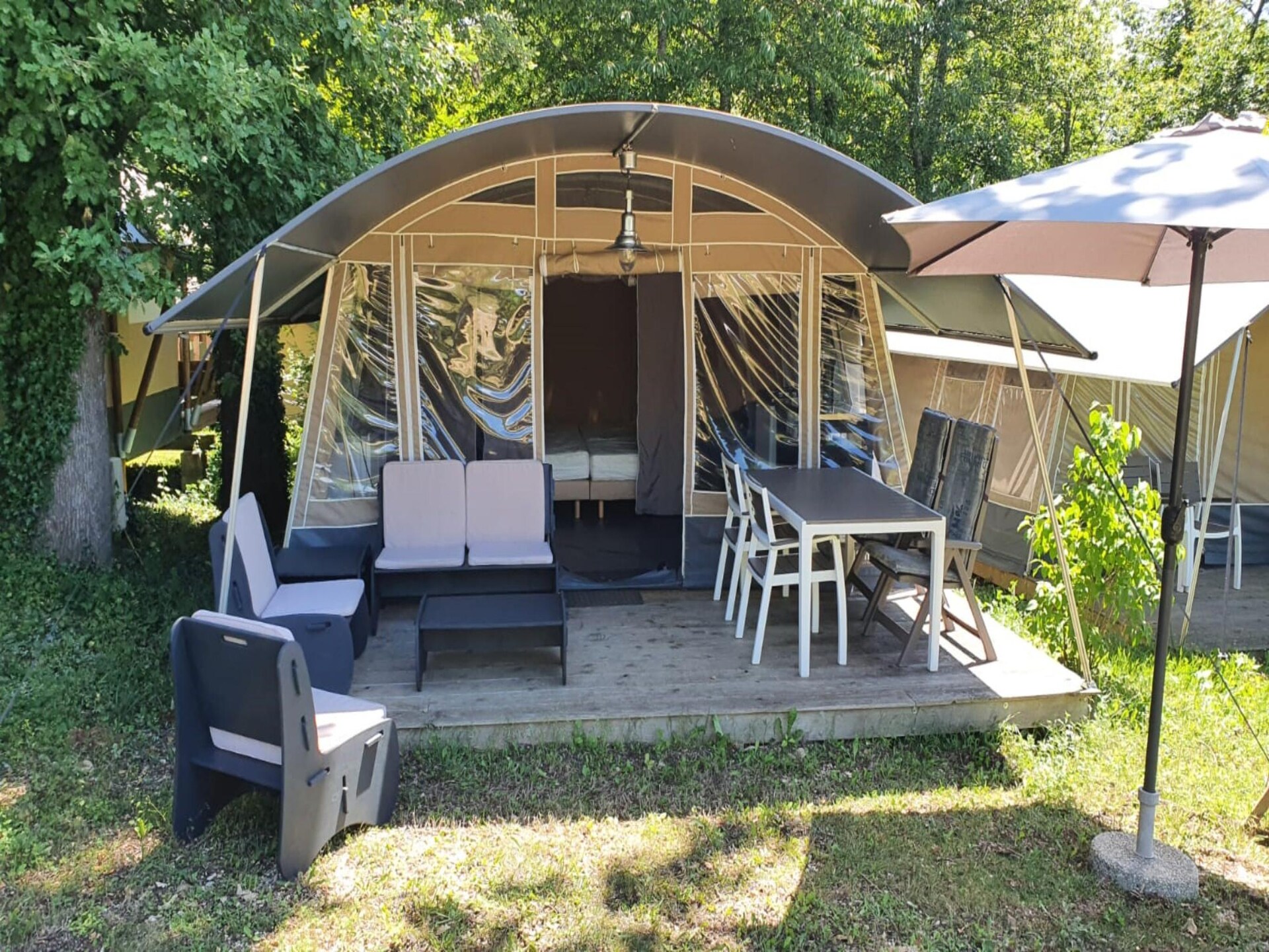 Tentlodge voor 5 in de Dordogne met zwembad, huisdier welkom - foto 18