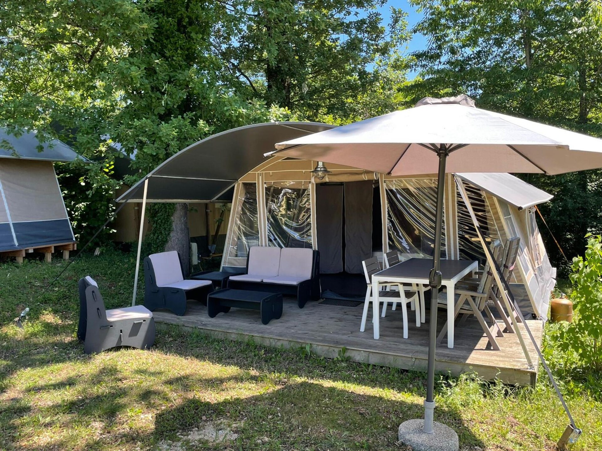 Tentlodge voor 5 in de Dordogne met zwembad, huisdier welkom - foto 17