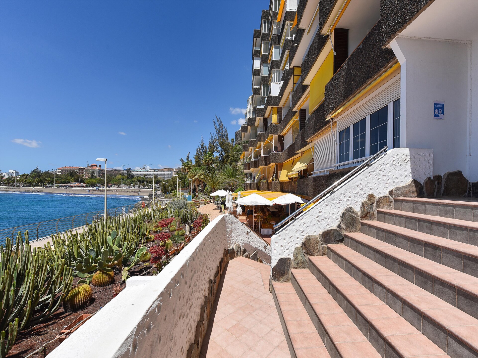 Gerenoveerde studio met zeezicht en zwembad in Maspalomas - foto 19