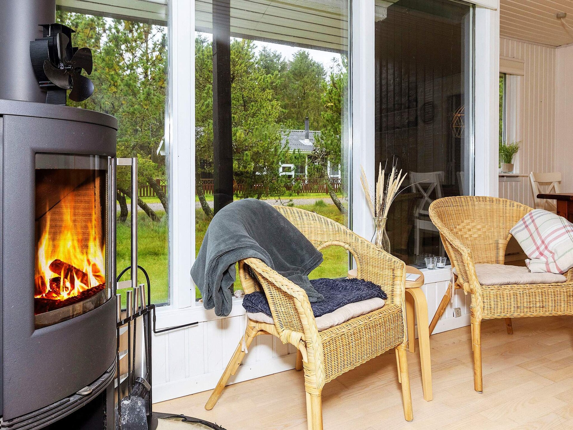 Vrijstaand vakantiehuis aan de golfbaan bij Hals, 900m van het strand - foto 40