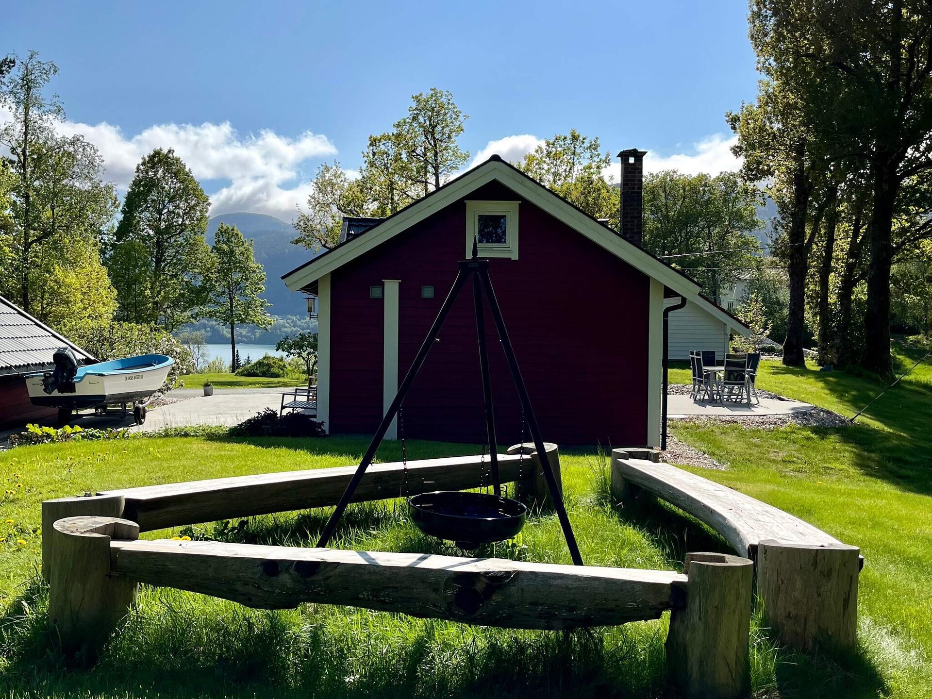 Vrijstaand vakantiehuis aan de Hardangerfjord met boot en privéterras - foto 8
