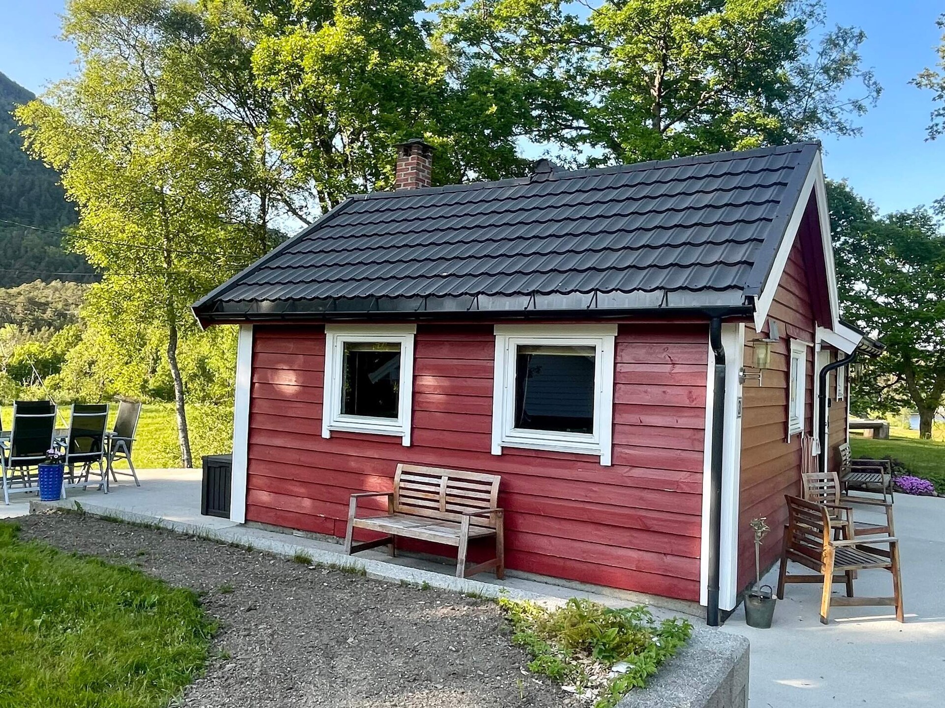 Vrijstaand vakantiehuis aan de Hardangerfjord met boot en privéterras - foto 10