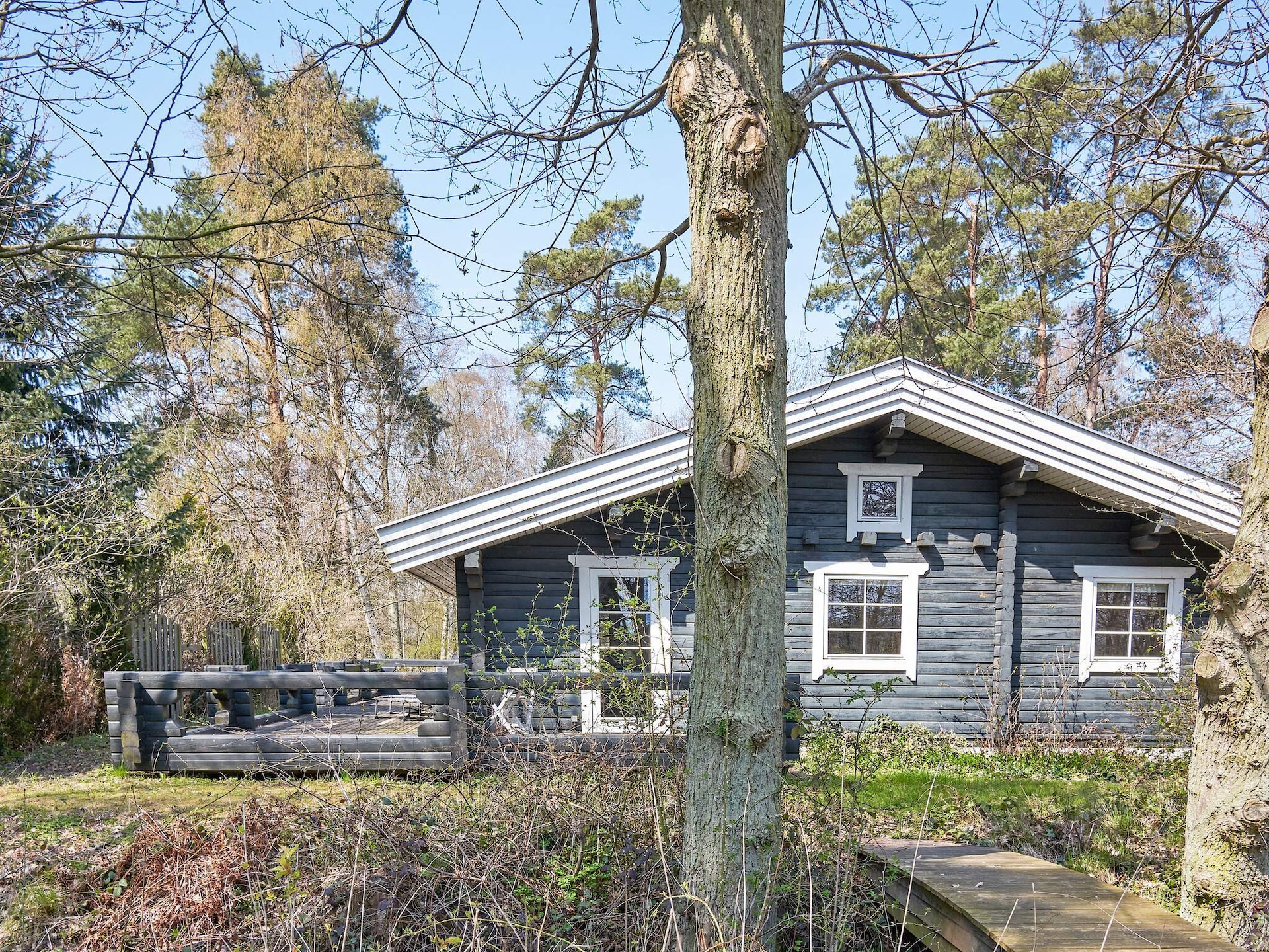 Authentiek blokhutvakantiehuis met grasdak nabij Rønne - foto 26