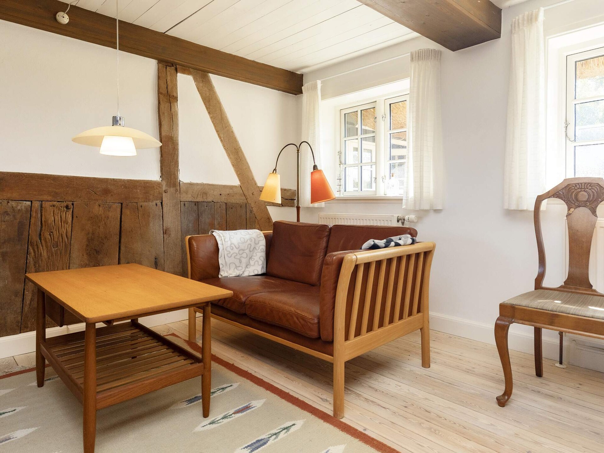 Sfeervol rietgedekt vakantiehuis bij Sakskøbing met uitzicht op zee - foto 19