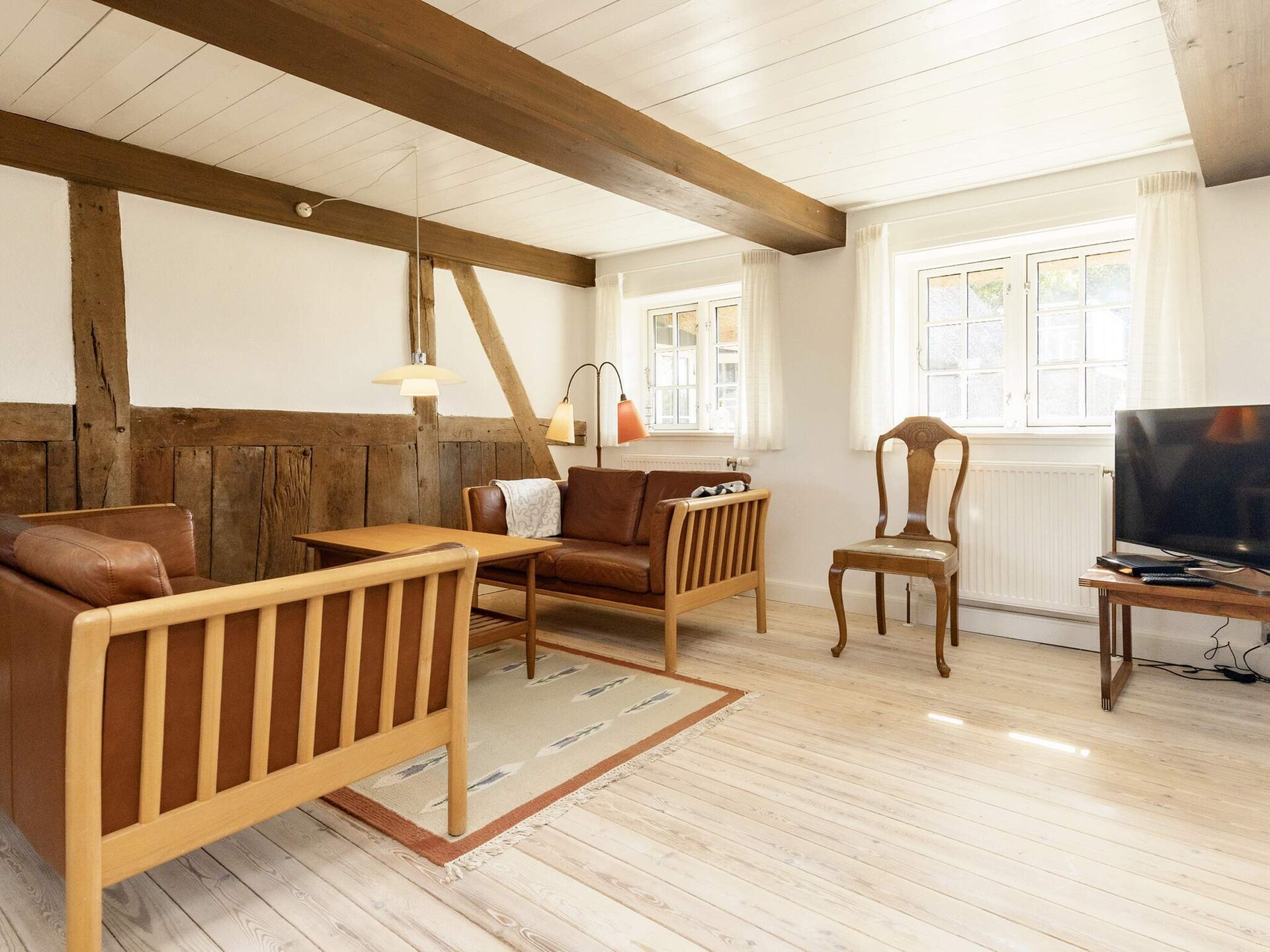 Sfeervol rietgedekt vakantiehuis bij Sakskøbing met uitzicht op zee - foto 22