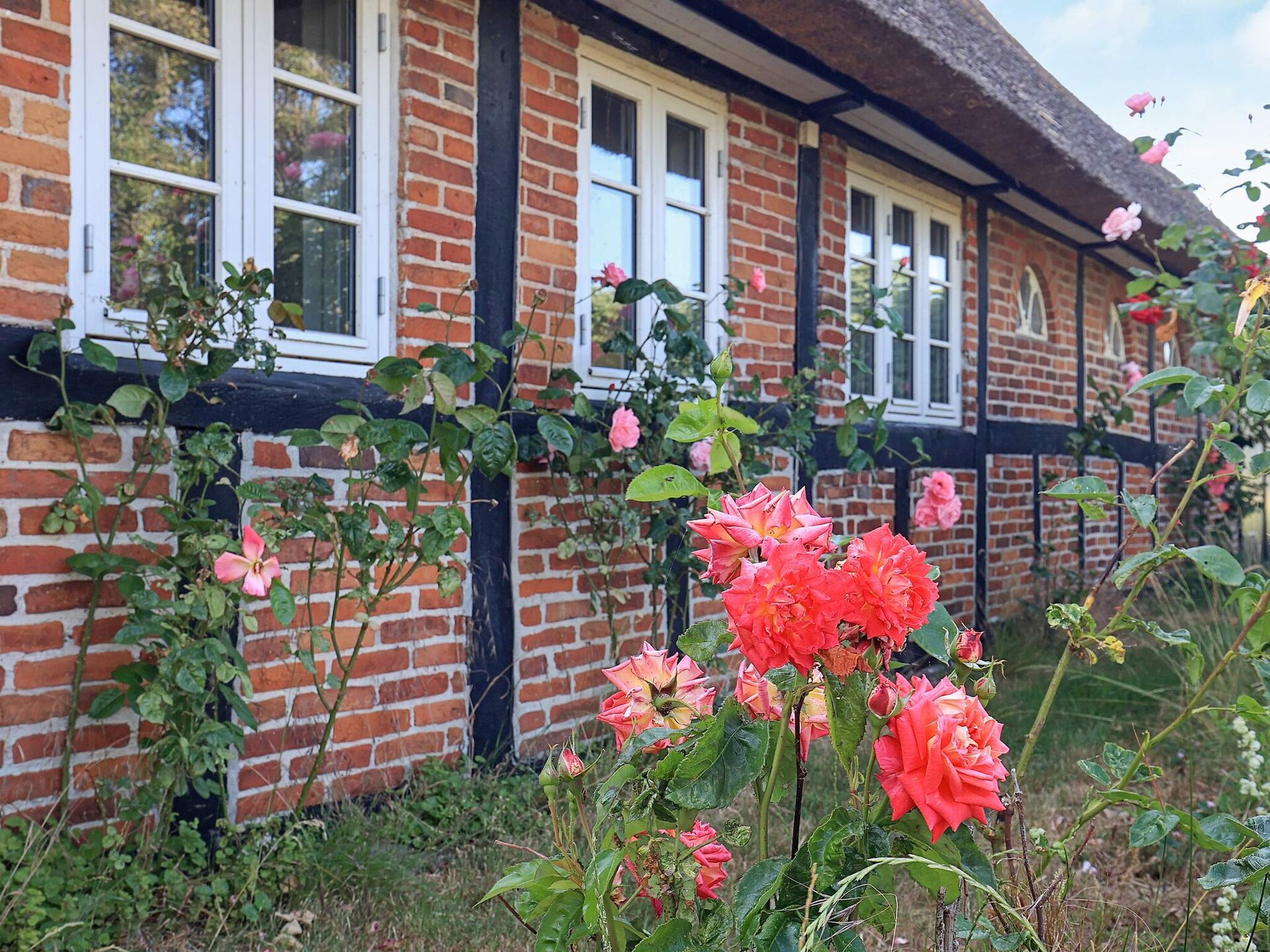 Sfeervol rietgedekt vakantiehuis bij Sakskøbing met uitzicht op zee - foto 36