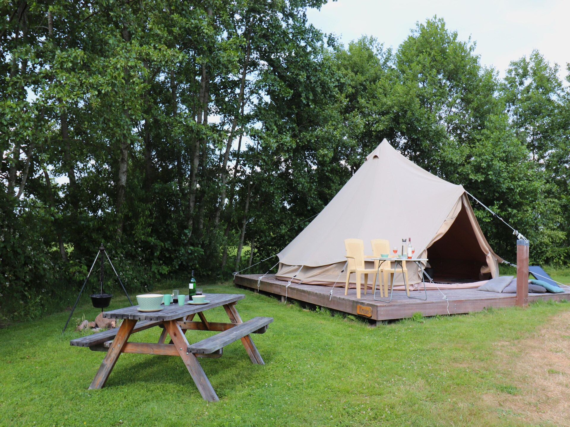 Glamping tent Smuk: luxe kamperen in de Friese natuur - foto 9