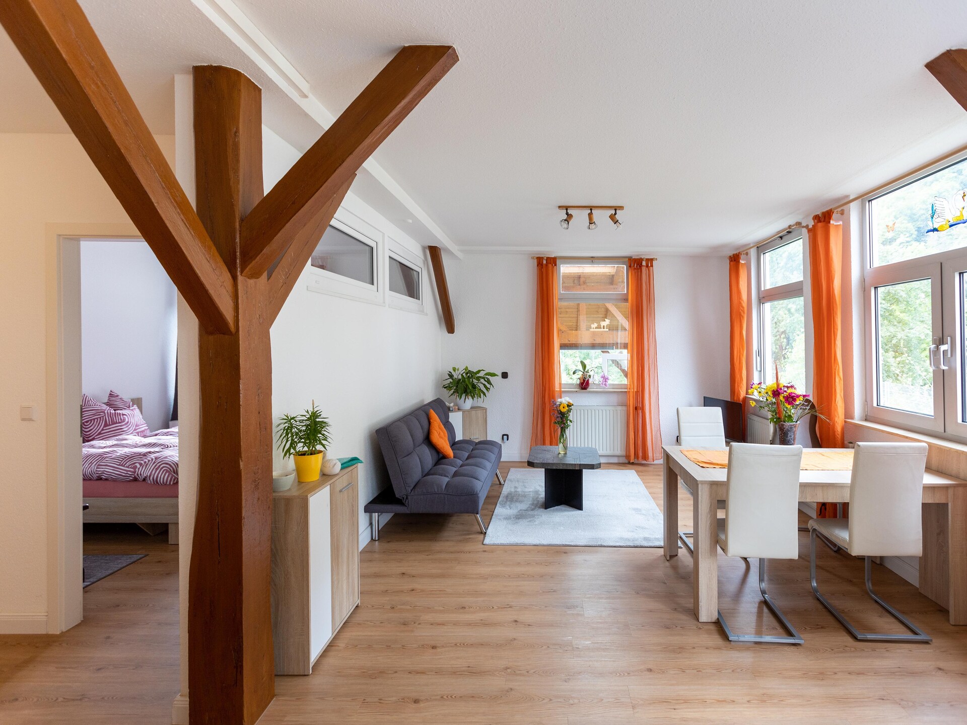 Appartement Am Neckar: Rustiek verblijf aan de bosrand in Sulz am Neckar - foto 2