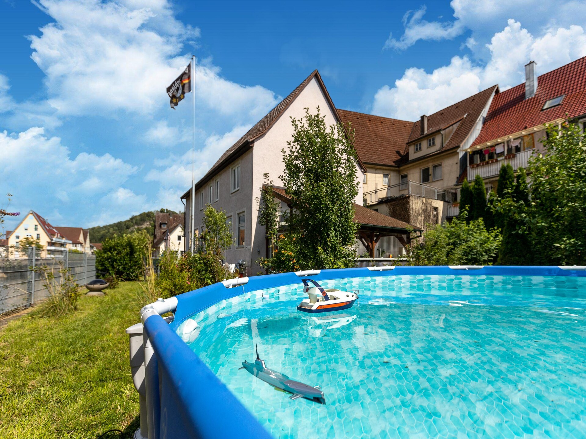 Appartement Am Neckar: Rustiek verblijf aan de bosrand in Sulz am Neckar - foto 10