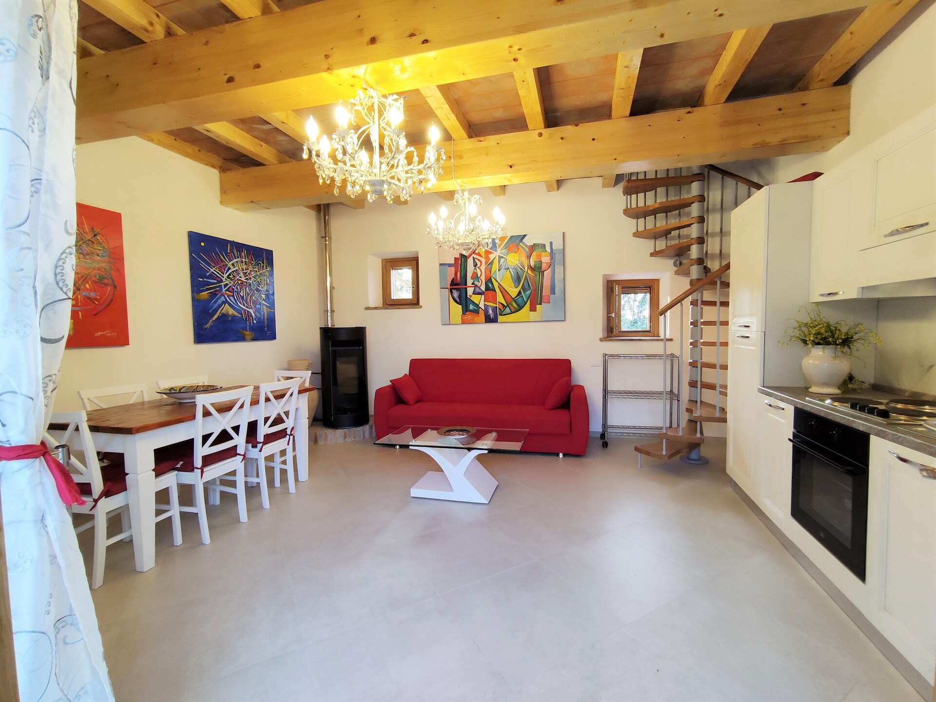 Nieuwe Toscaanse villa met privézwembad en tuin nabij Castelnuovo - foto 7