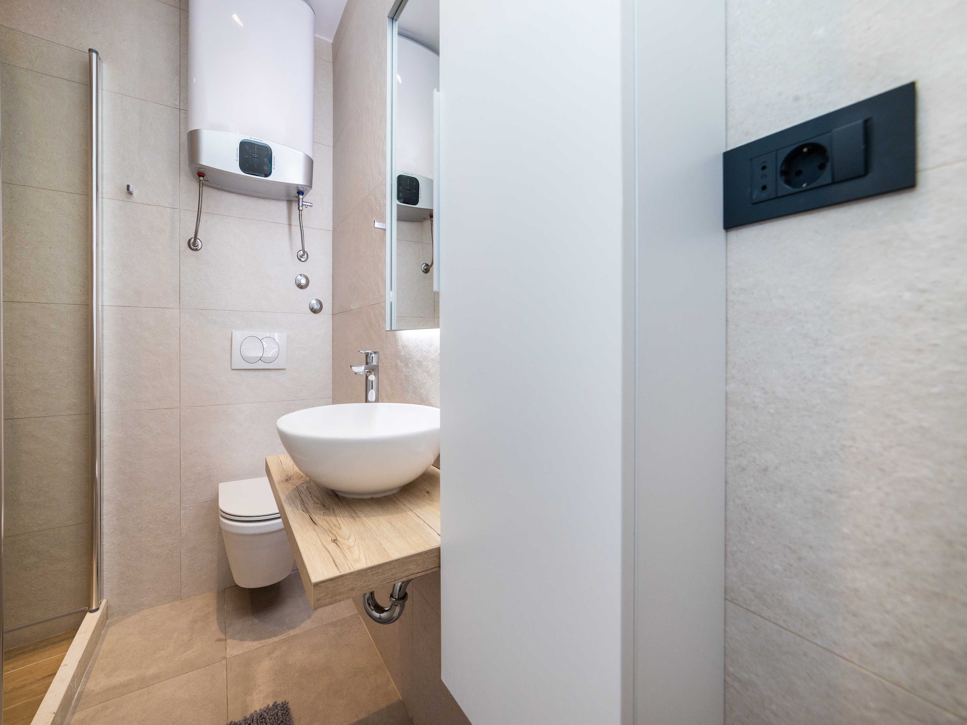 Studio appartement met zeezicht in Rogotin - foto 14