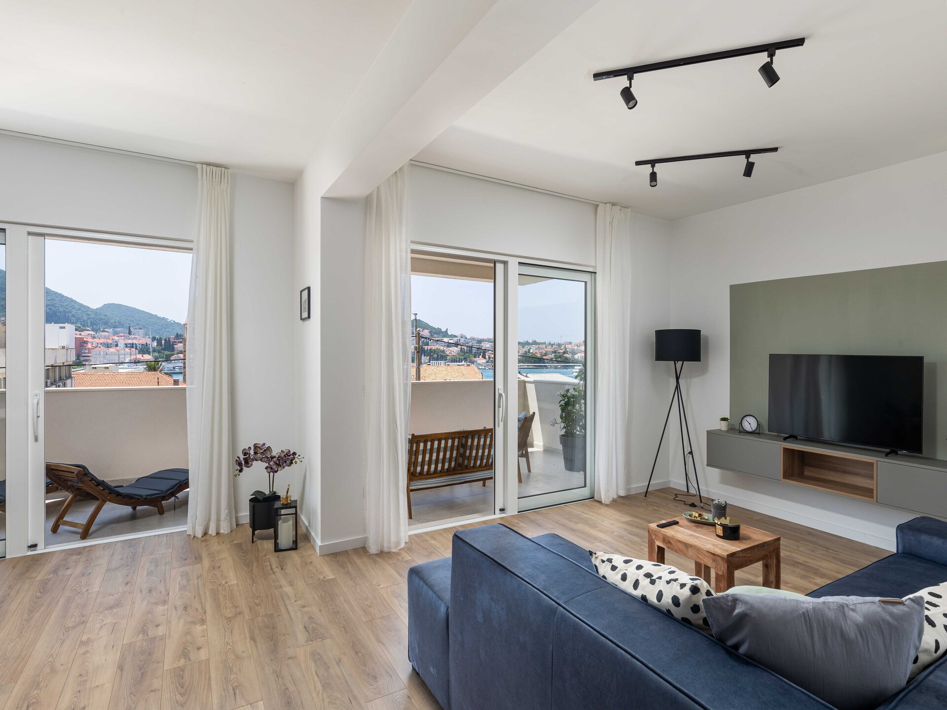 Ruim appartement met balkon en zeezicht nabij de haven van Dubrovnik - foto 7