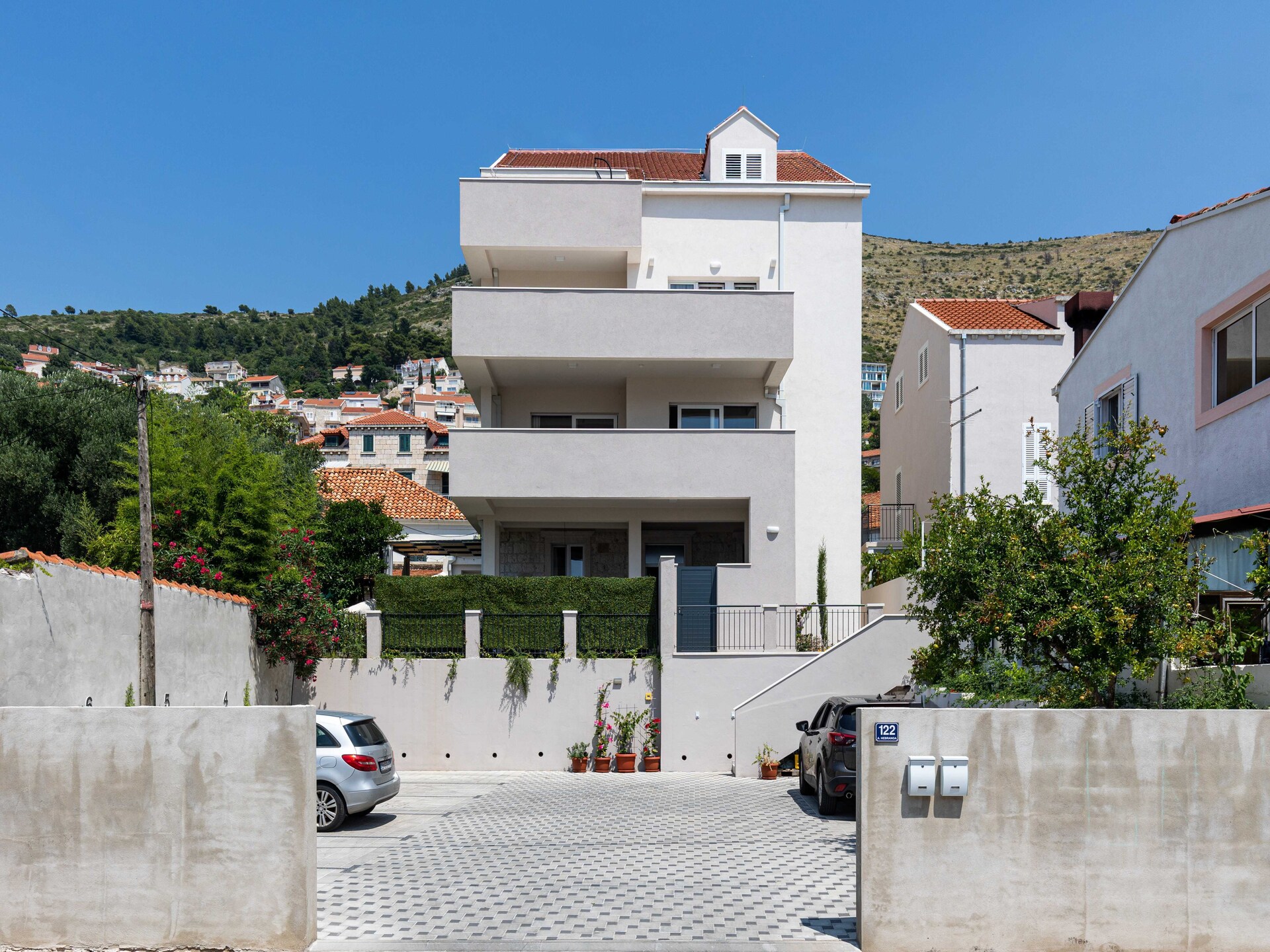 Ruim appartement met balkon en zeezicht nabij de haven van Dubrovnik - foto 35