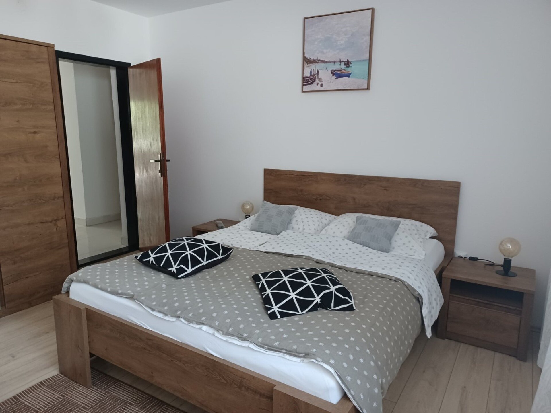 Studio Apartment Nikola: 2-slaapkamer appartement met terras op 100m van zee - foto 3