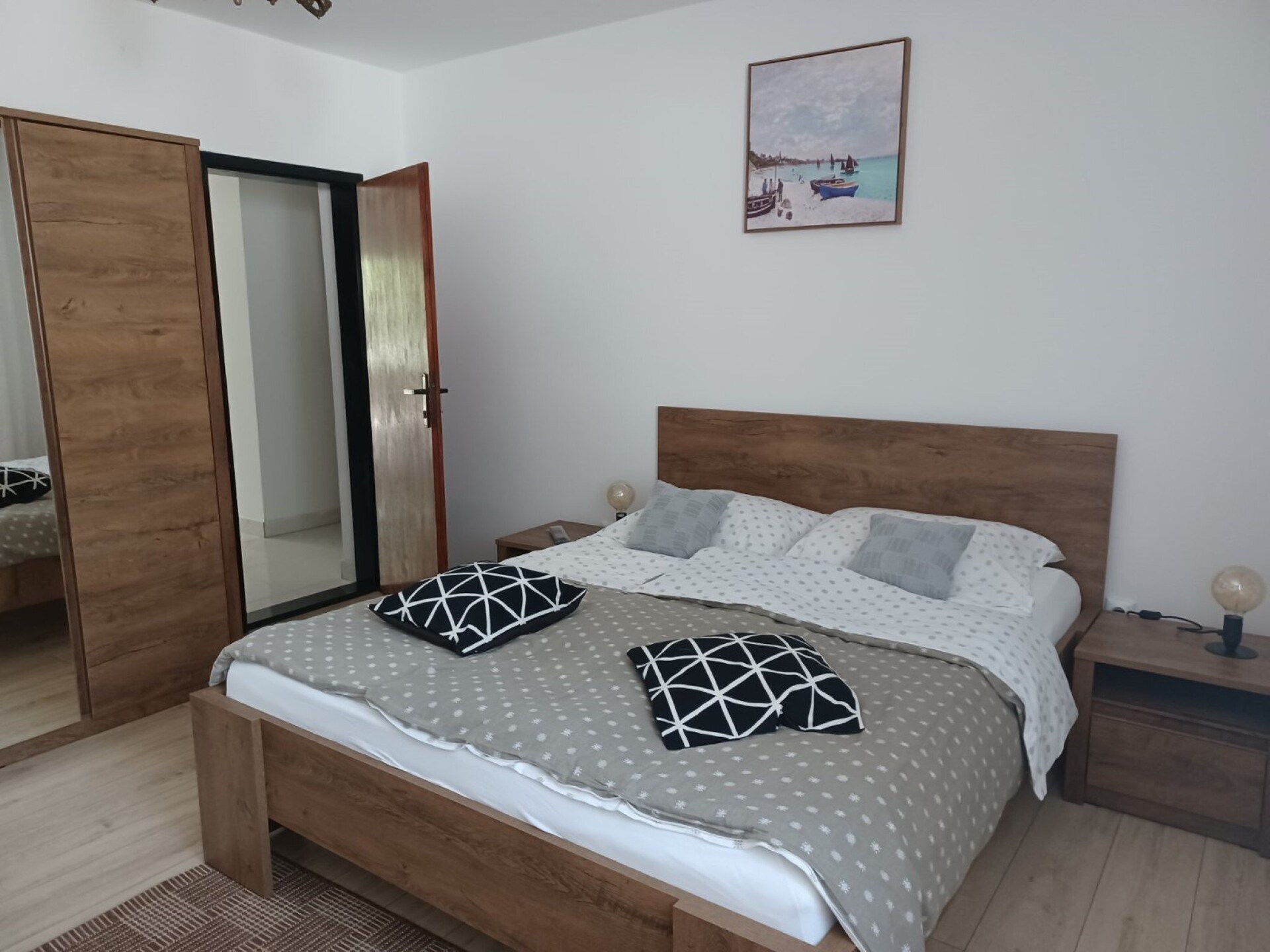 Studio Apartment Nikola: 2-slaapkamer appartement met terras op 100m van zee - foto 4
