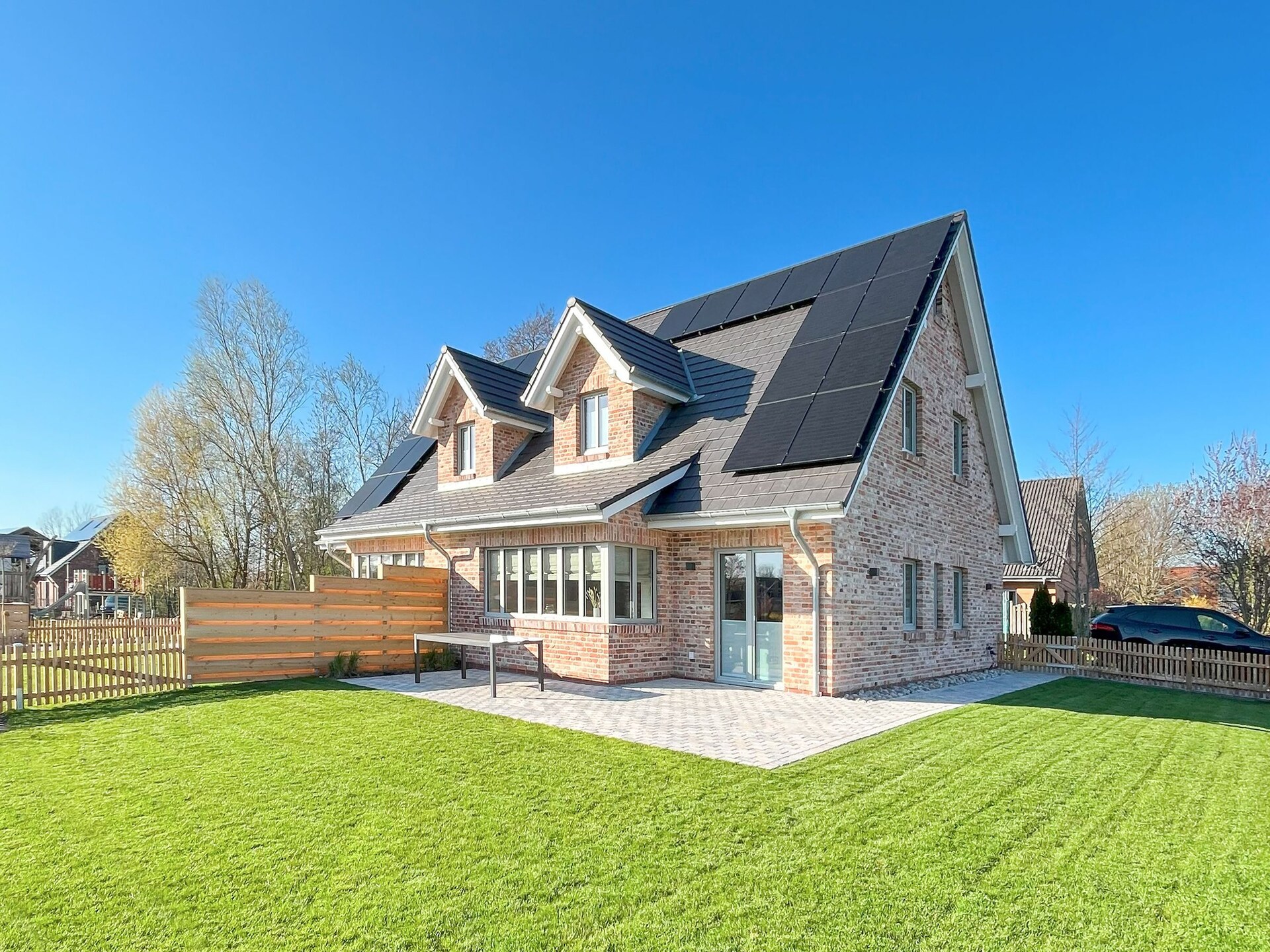 Modern vakantiehuis met sauna aan de golfbaan bij Niebüll - foto 2