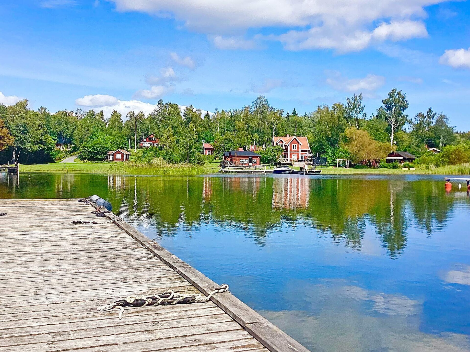 Vrijstaand vakantiehuis in Blidö, 150m van zee, met annex voor 8 personen - foto 9