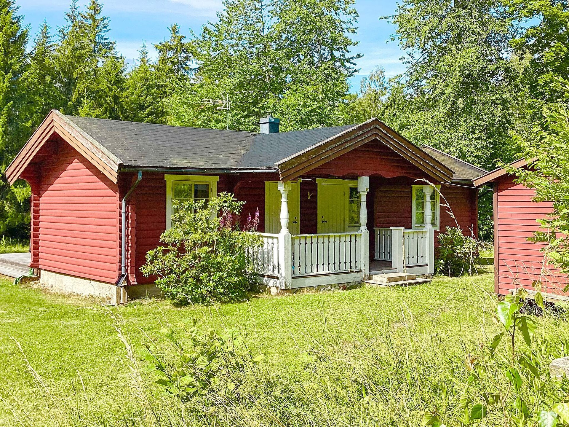 Vrijstaand vakantiehuis in Blidö, 150m van zee, met annex voor 8 personen - foto 1