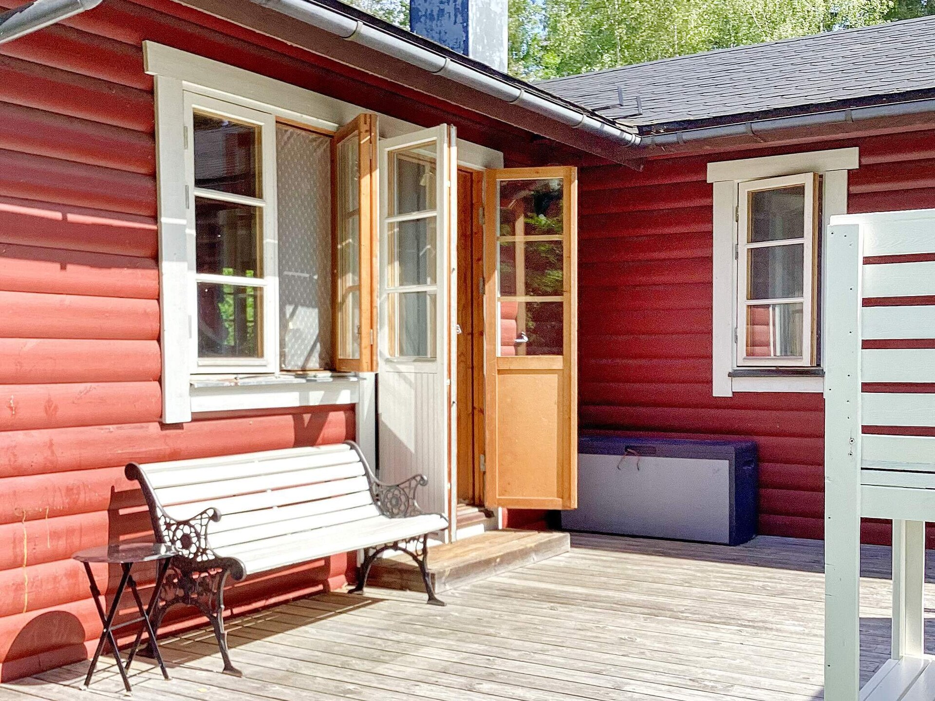 Vrijstaand vakantiehuis in Blidö, 150m van zee, met annex voor 8 personen - foto 5