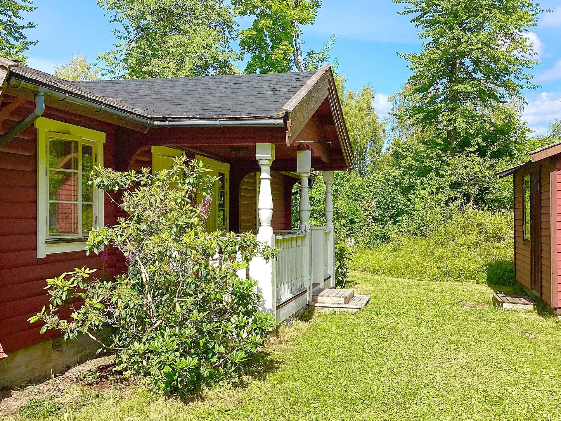 Vrijstaand vakantiehuis in Blidö, 150m van zee, met annex voor 8 personen - foto 8