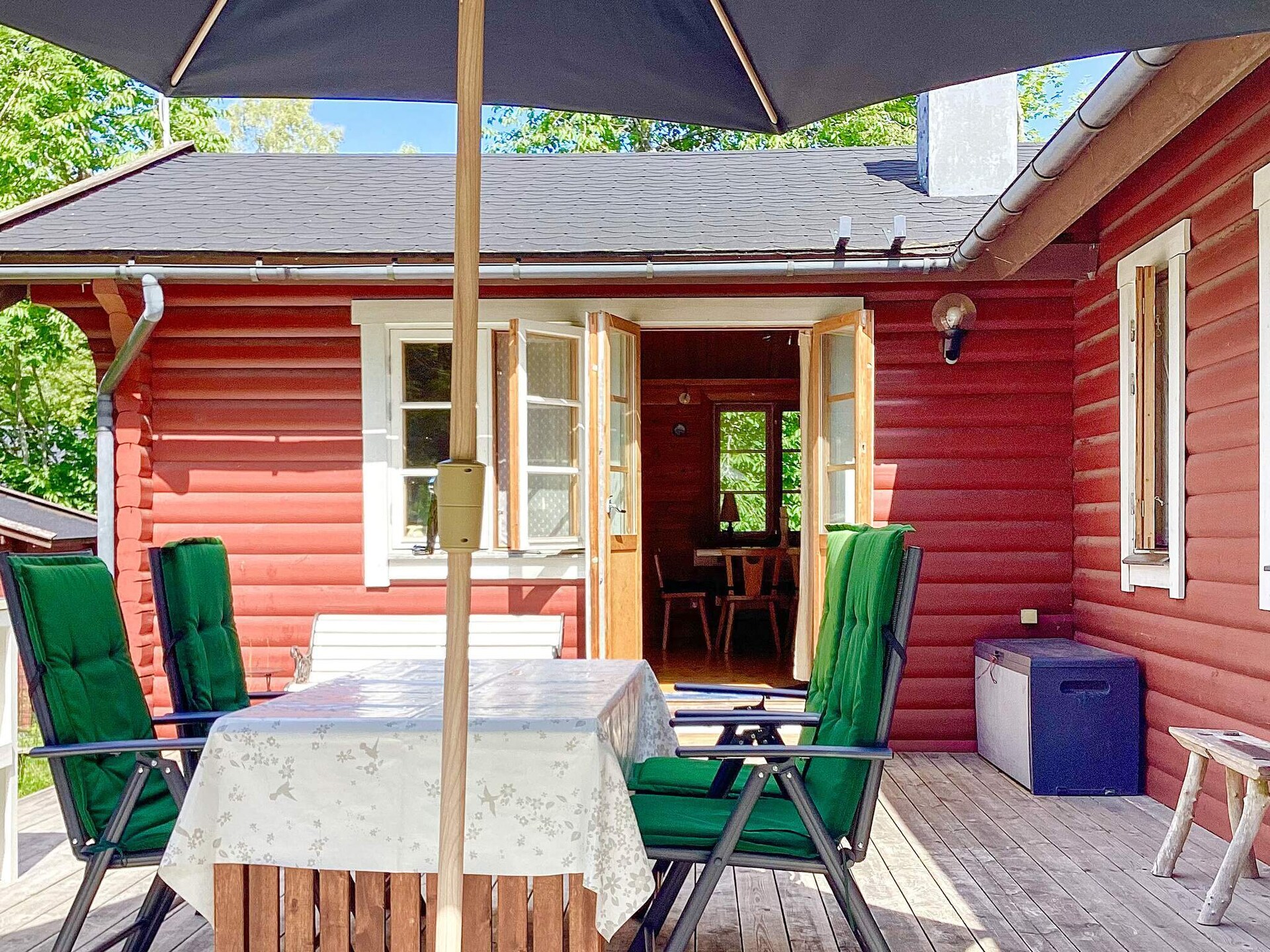 Vrijstaand vakantiehuis in Blidö, 150m van zee, met annex voor 8 personen - foto 7