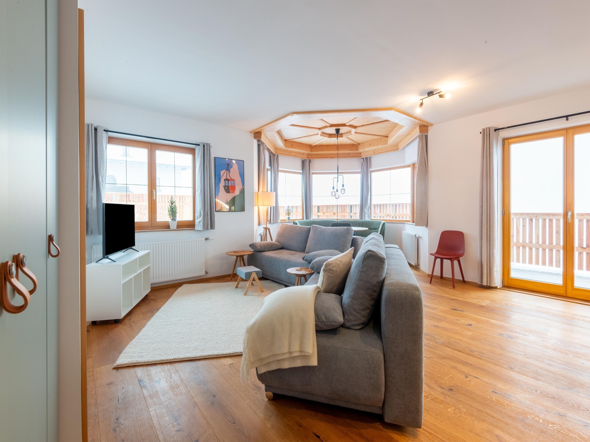 Modern bergappartement voor 6 met tuin en uitzicht in Neustift, Stubaital - foto 7