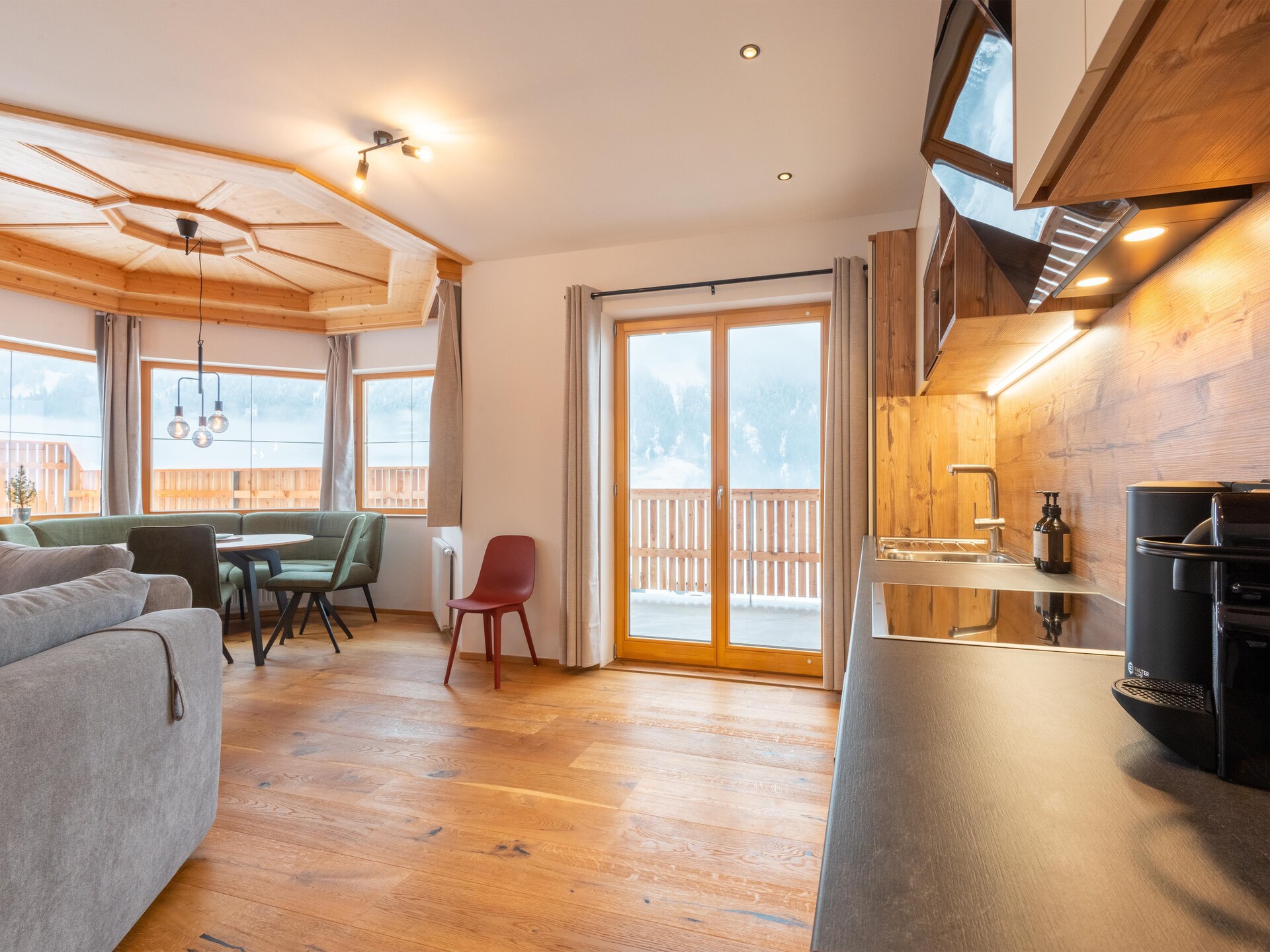 Modern bergappartement voor 6 met tuin en uitzicht in Neustift, Stubaital - foto 12