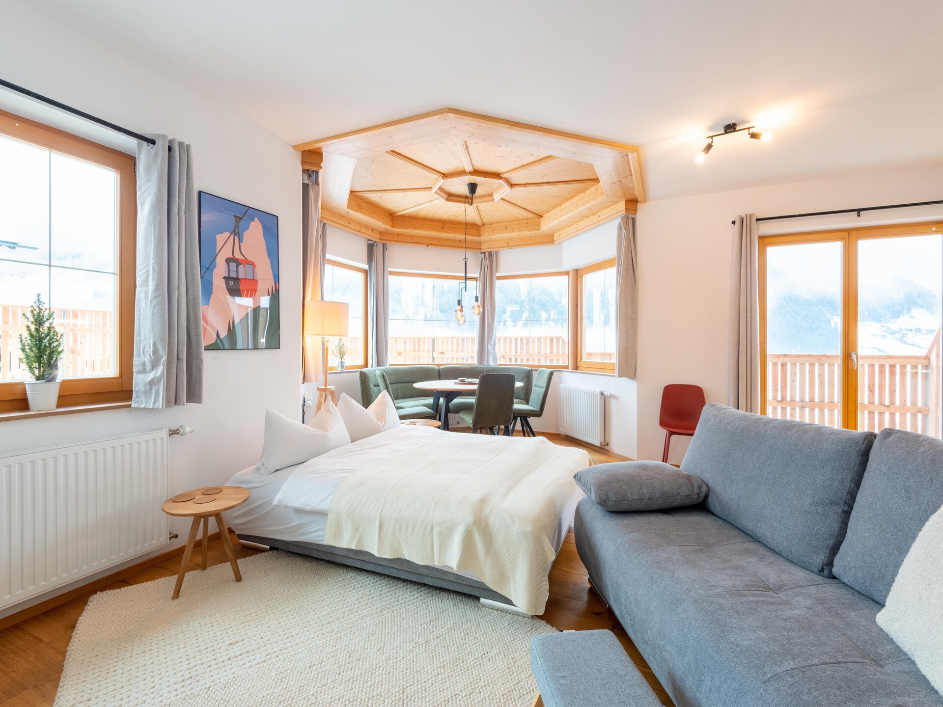 Modern bergappartement voor 6 met tuin en uitzicht in Neustift, Stubaital - foto 18