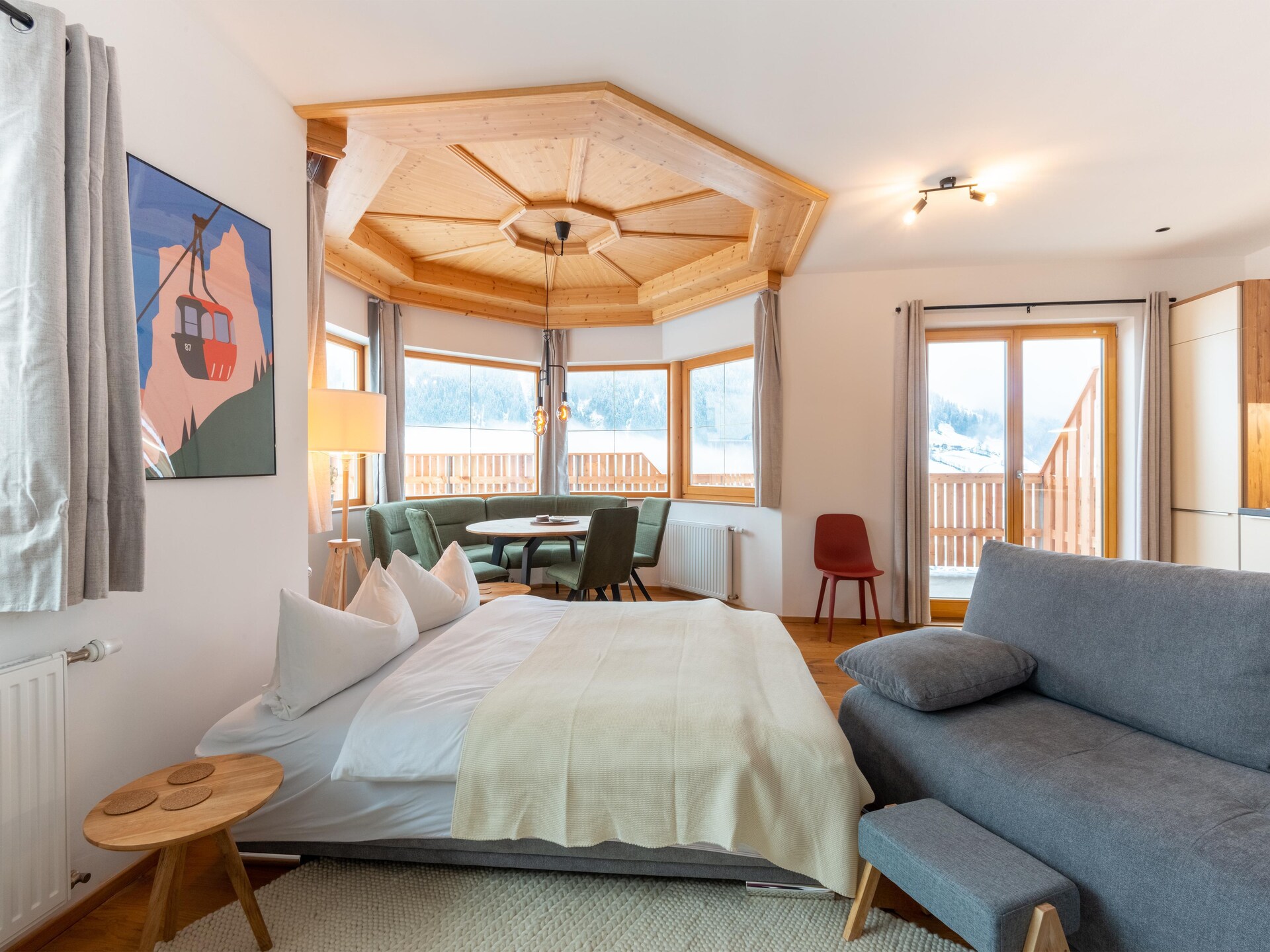 Modern bergappartement voor 6 met tuin en uitzicht in Neustift, Stubaital - foto 19